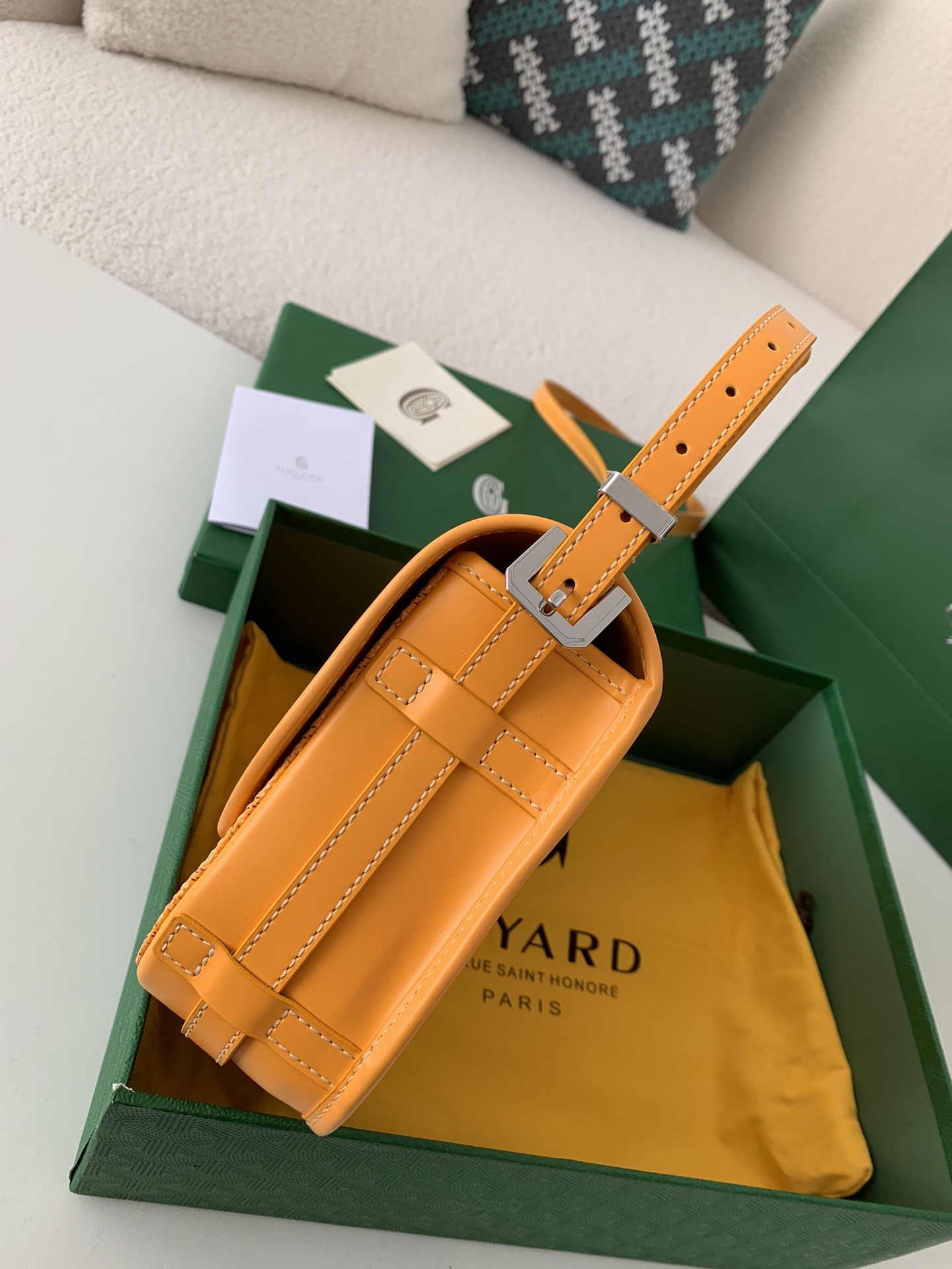 「#654」Goyard Belvédère bag Top Quality Size:21.5*16*6cm - Image 3