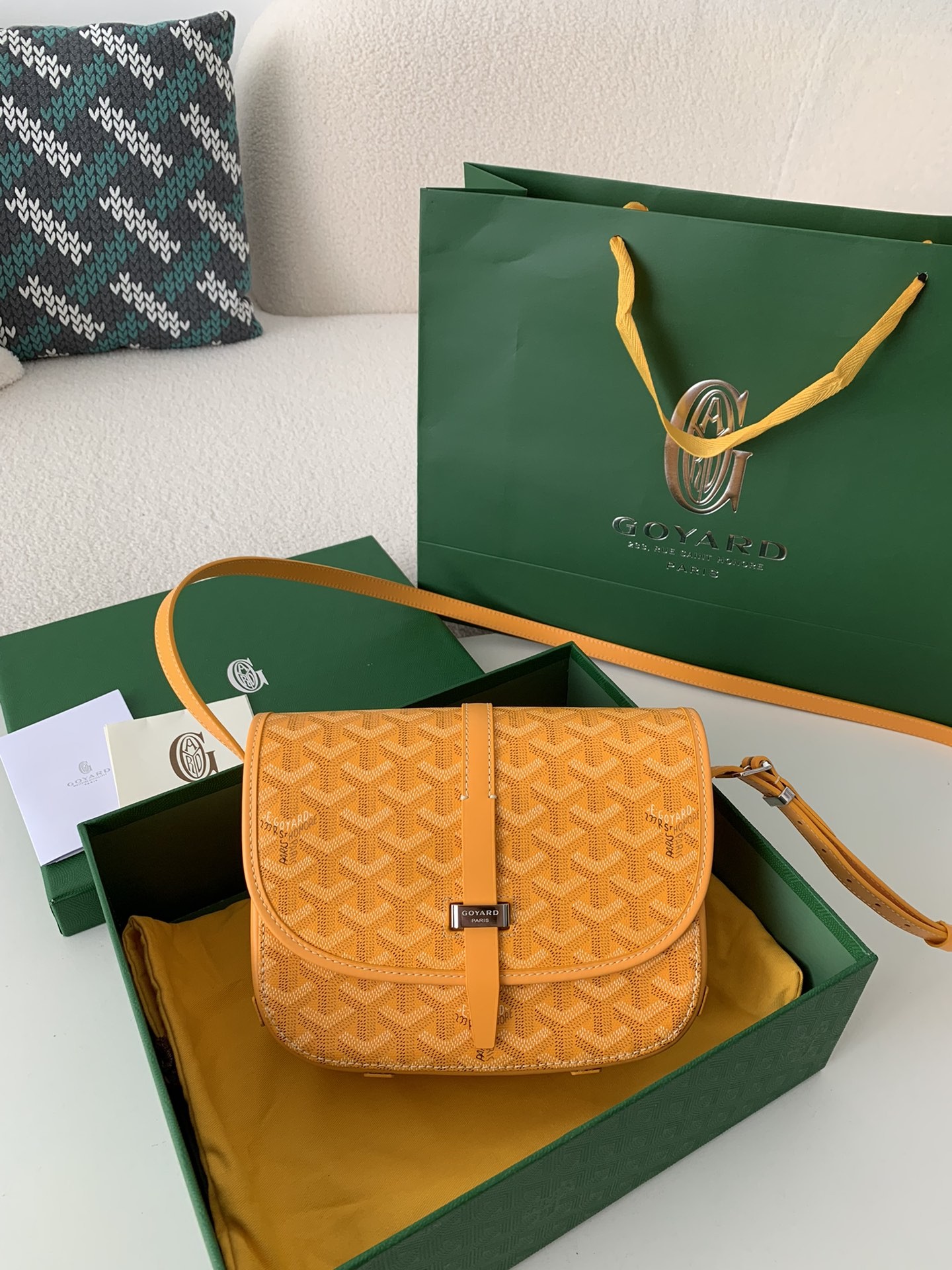 「#654」Goyard Belvédère bag Top Quality Size:21.5*16*6cm