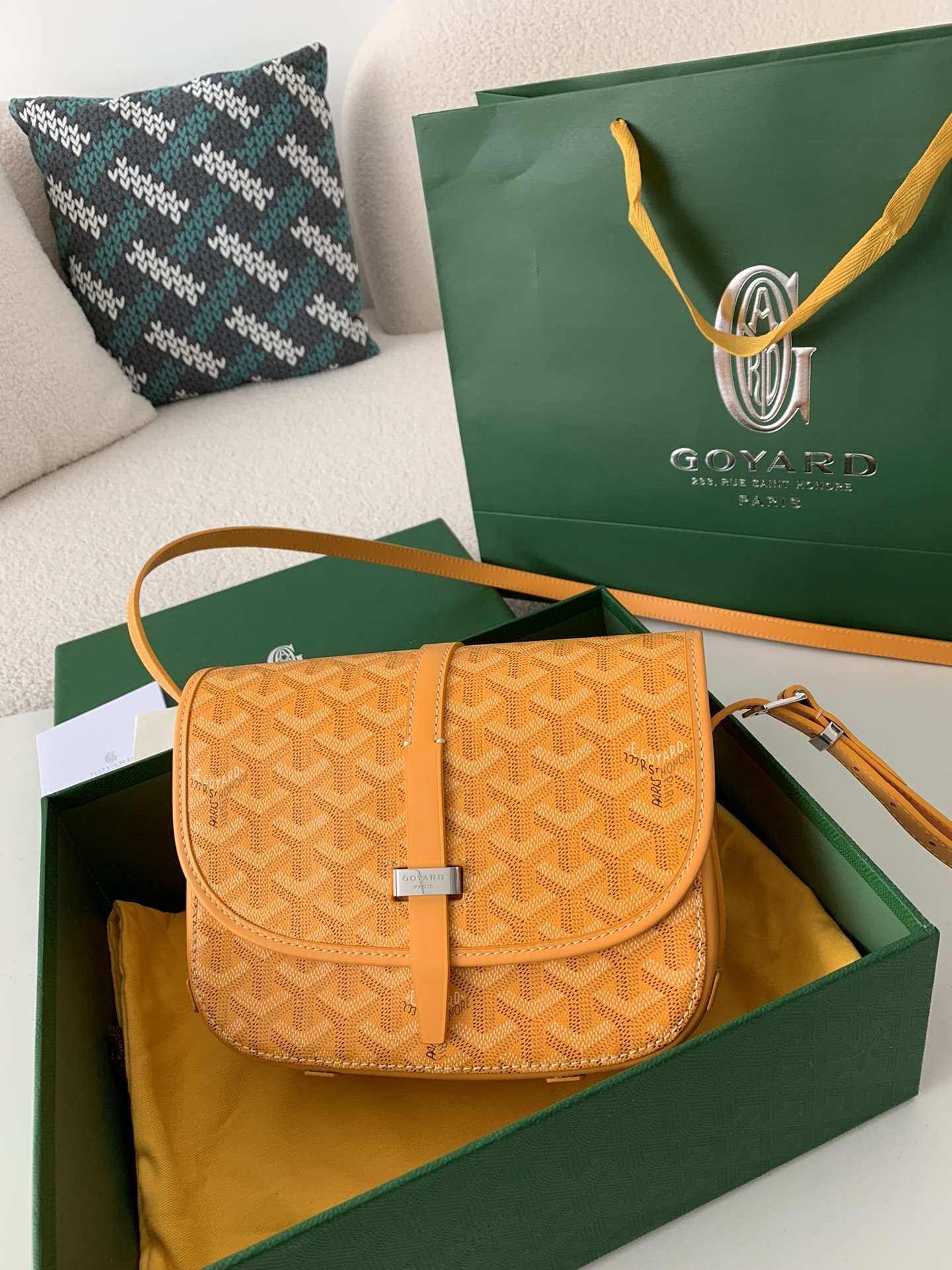 「#654」Goyard Belvédère bag Top Quality Size:21.5*16*6cm - Image 2