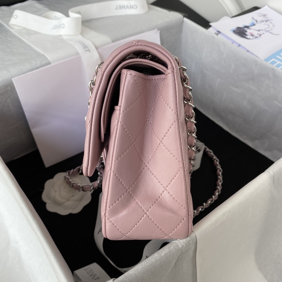 「#647」 Chane1 Classic Flap Bag Size: 15.5x25.5x6.5cm - Image 4