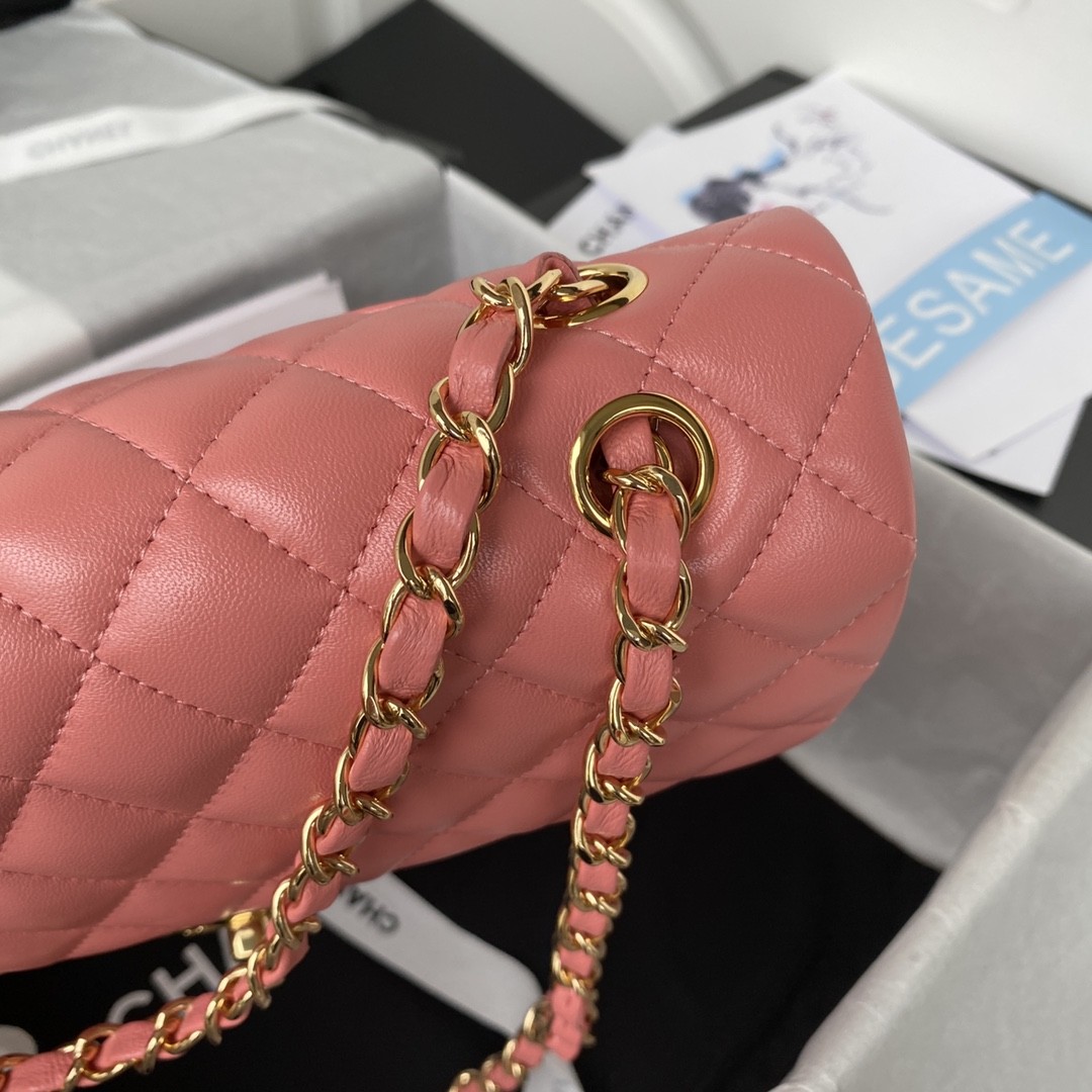 「#648」 Chane1 Classic Flap Bag Size: 15.5x25.5x6.5cm - Image 4