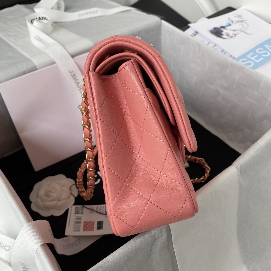 「#648」 Chane1 Classic Flap Bag Size: 15.5x25.5x6.5cm - Image 5