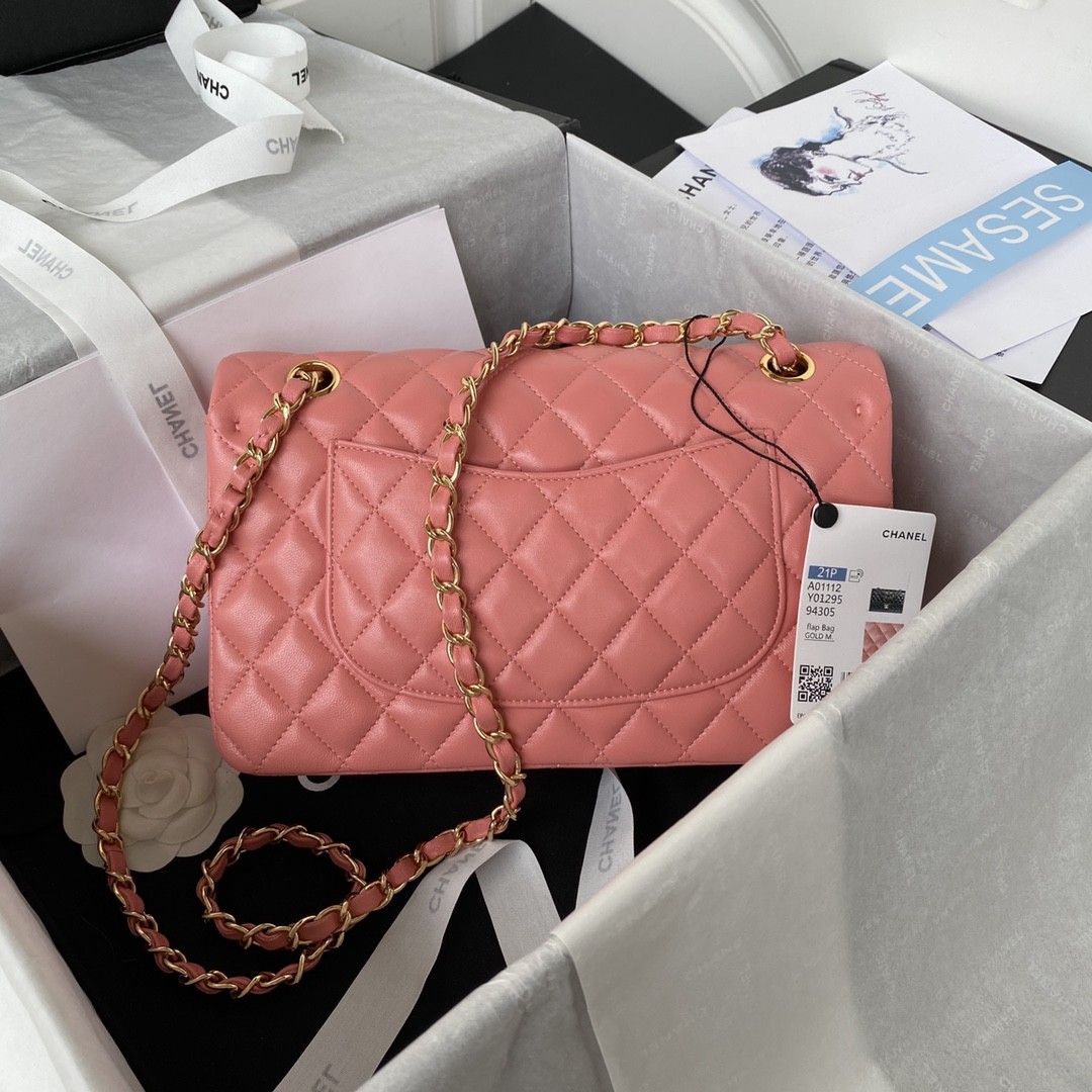 「#648」 Chane1 Classic Flap Bag Size: 15.5x25.5x6.5cm - Image 2