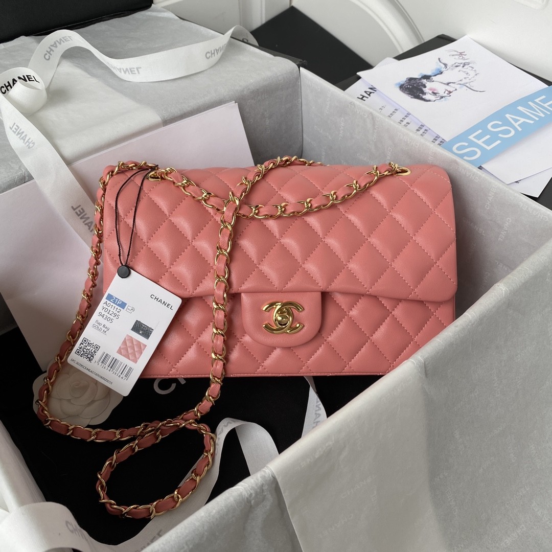 「#648」 Chane1 Classic Flap Bag Size: 15.5x25.5x6.5cm
