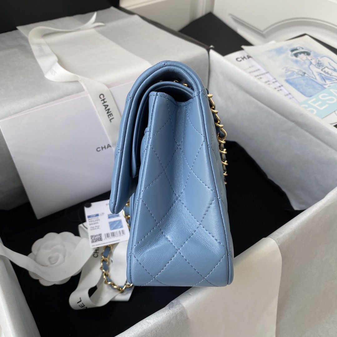 「#650」 Chane1 Classic Flap Bag Size: 15.5x25.5x6.5cm - Image 5
