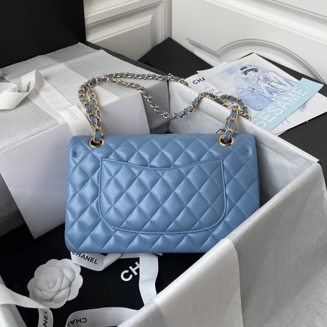「#650」 Chane1 Classic Flap Bag Size: 15.5x25.5x6.5cm - Image 2