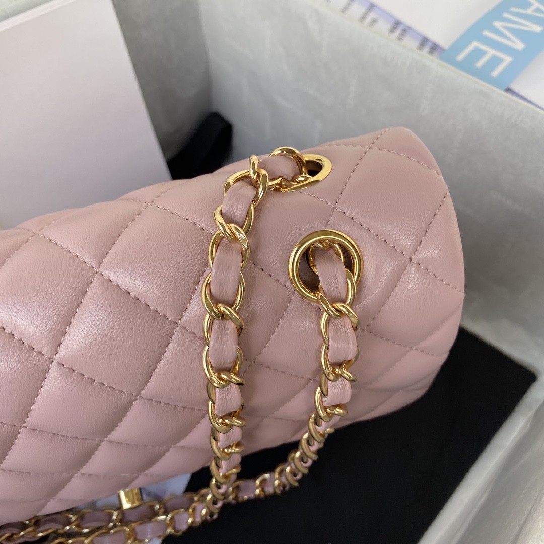 「#651」 Chane1 Classic Flap Bag Size: 15.5x25.5x6.5cm - Image 4