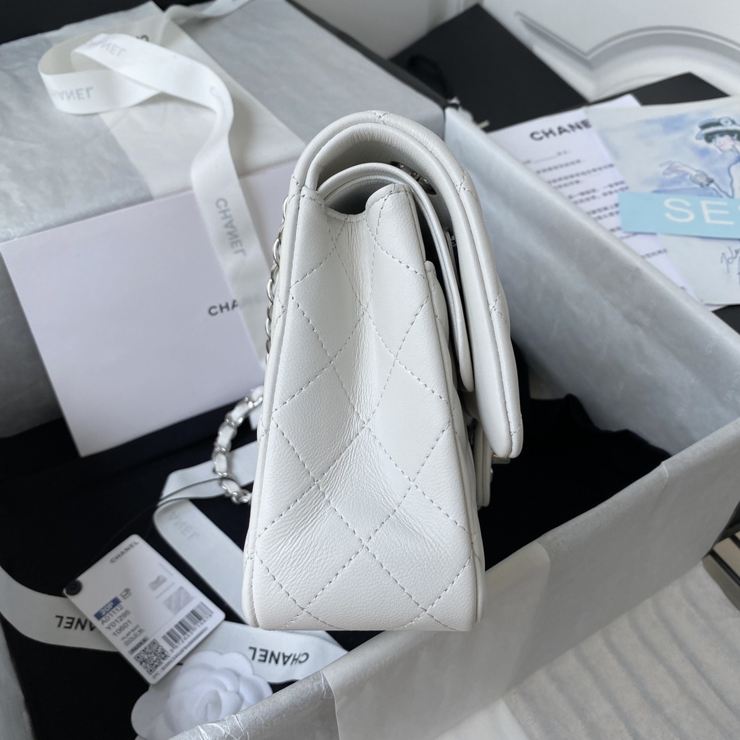 「#652」 Chane1 Classic Flap Bag Size: 15.5x25.5x6.5cm - Image 5