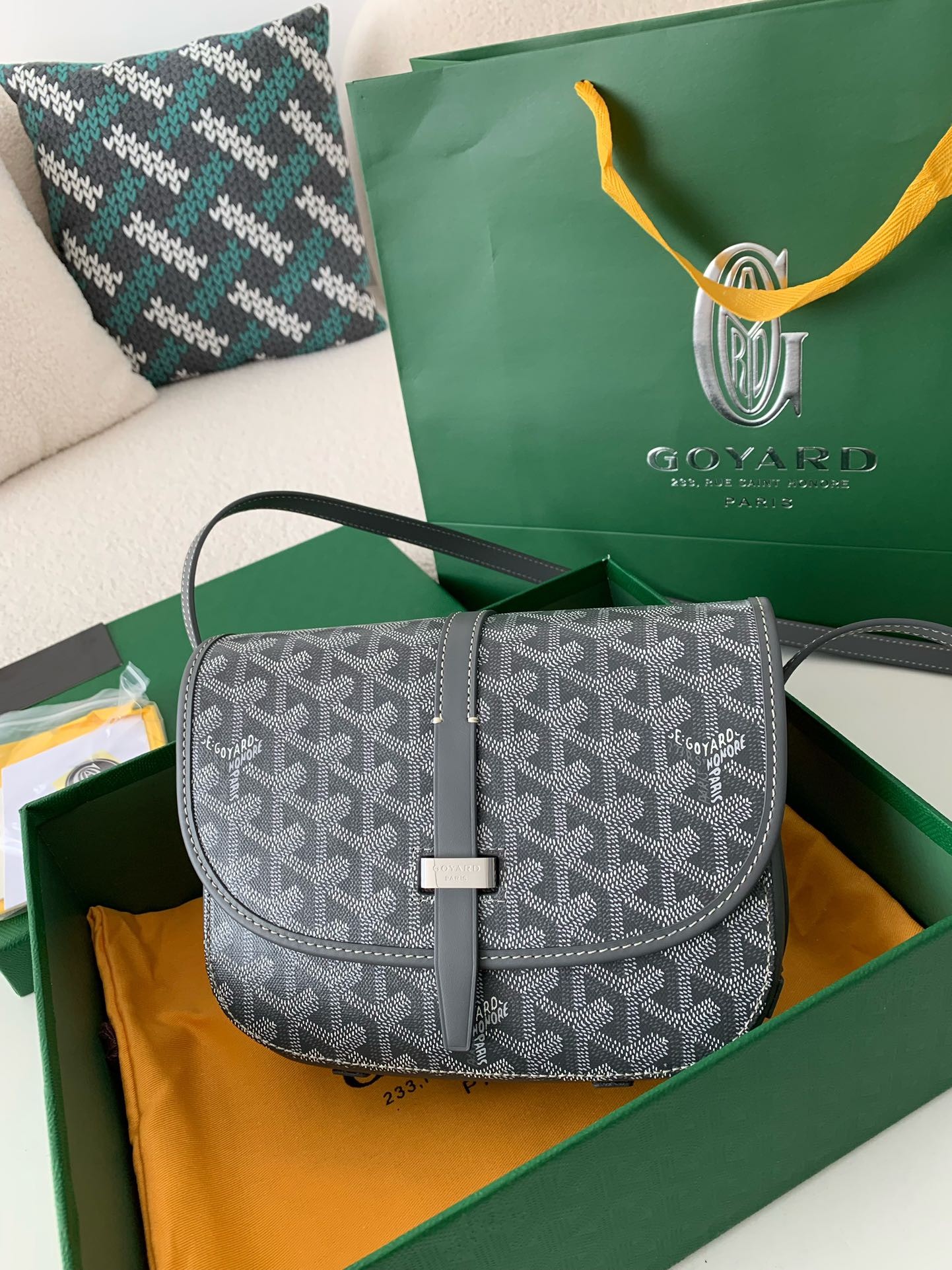 「#655」Goyard Belvédère bag Top Quality Size:21.5*16*6cm - Image 2