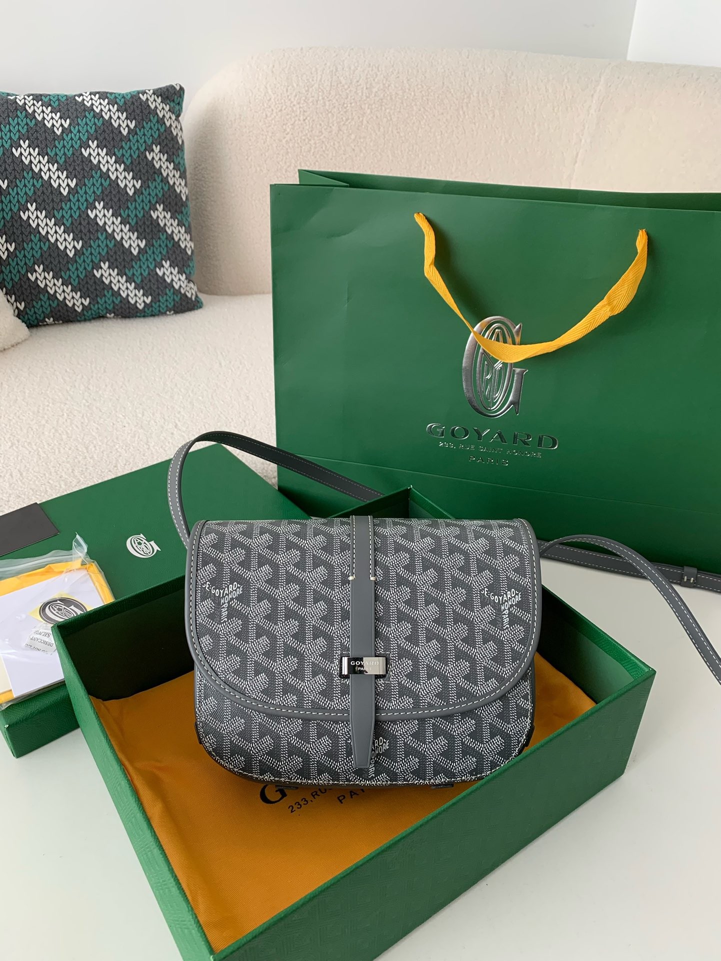 「#655」Goyard Belvédère bag Top Quality Size:21.5*16*6cm