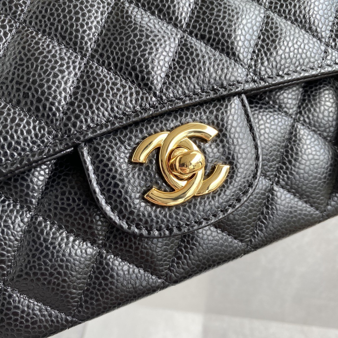 「#656」 Chane1 Classic Flap Bag Size: 15.5x25.5x6.5cm - Image 3