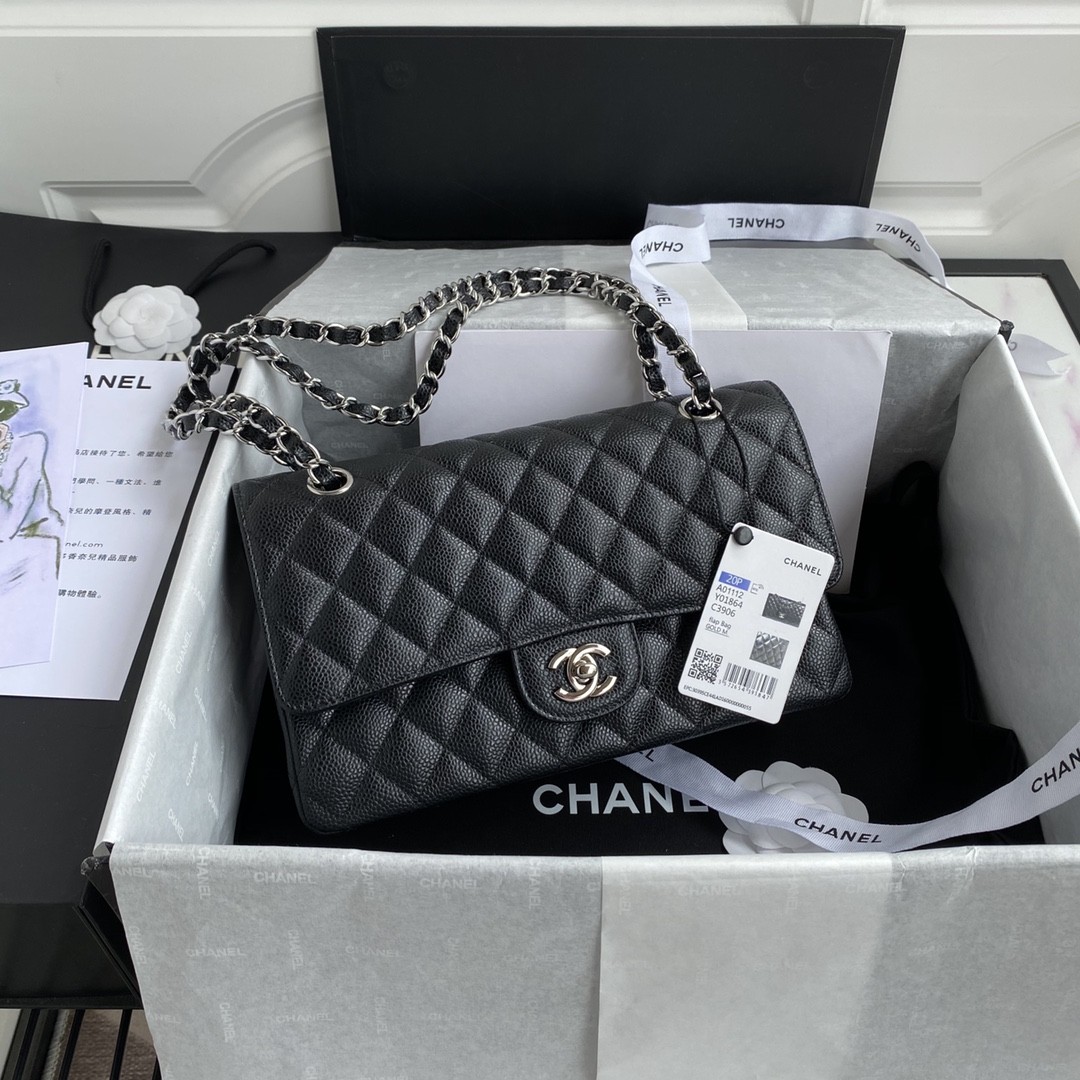 「#657」 Chane1 Classic Flap Bag Size: 15.5x25.5x6.5cm
