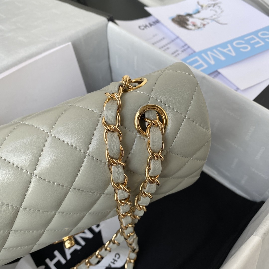 「#662」 Chane1 Classic Flap Bag Size: 15.5x25.5x6.5cm - Image 4