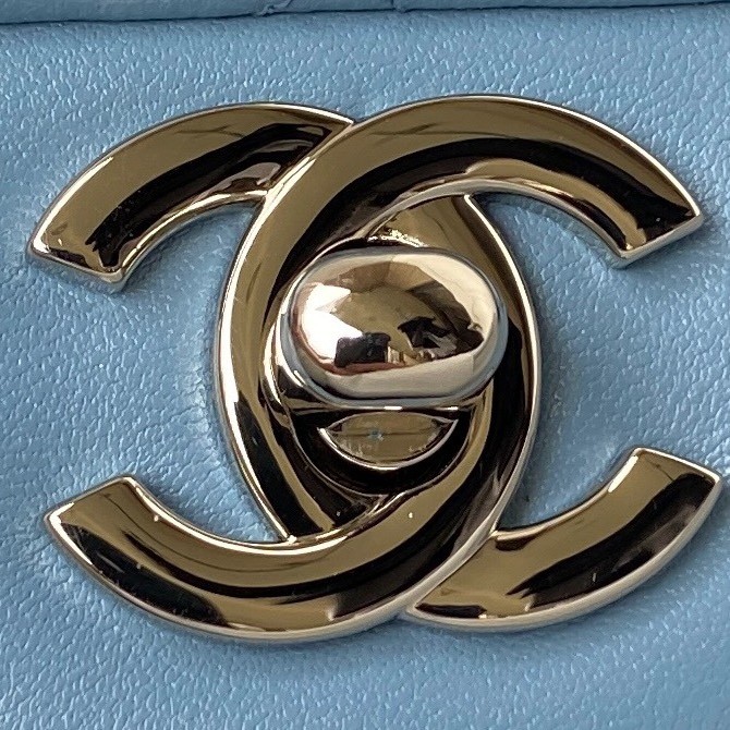 「#666」 Chane1 Classic Flap Bag Size: 15.5x25.5x6.5cm - Image 3