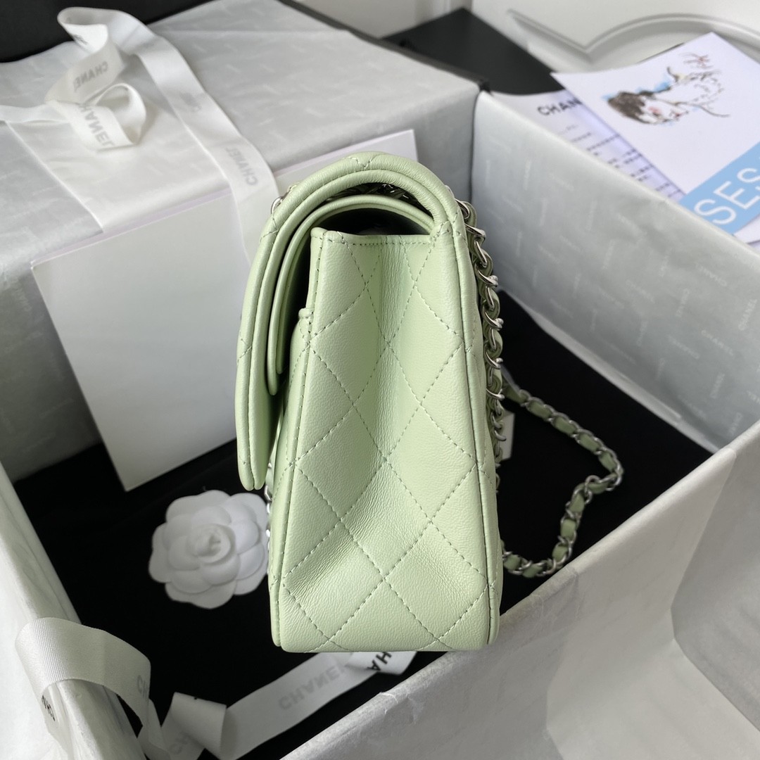 「#668」 Chane1 Classic Flap Bag Size: 15.5x25.5x6.5cm - Image 5