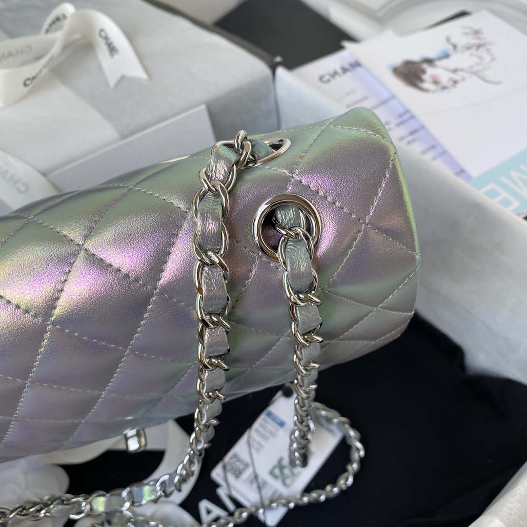 「#669」 Chane1 Classic Flap Bag Size: 15.5x25.5x6.5cm - Image 3