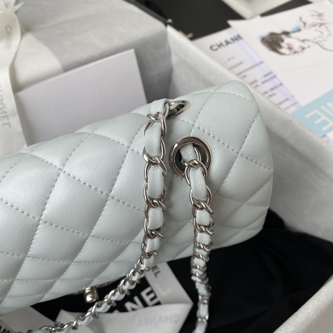 「#672」 Chane1 Classic Flap Bag Size: 15.5x25.5x6.5cm - Image 4