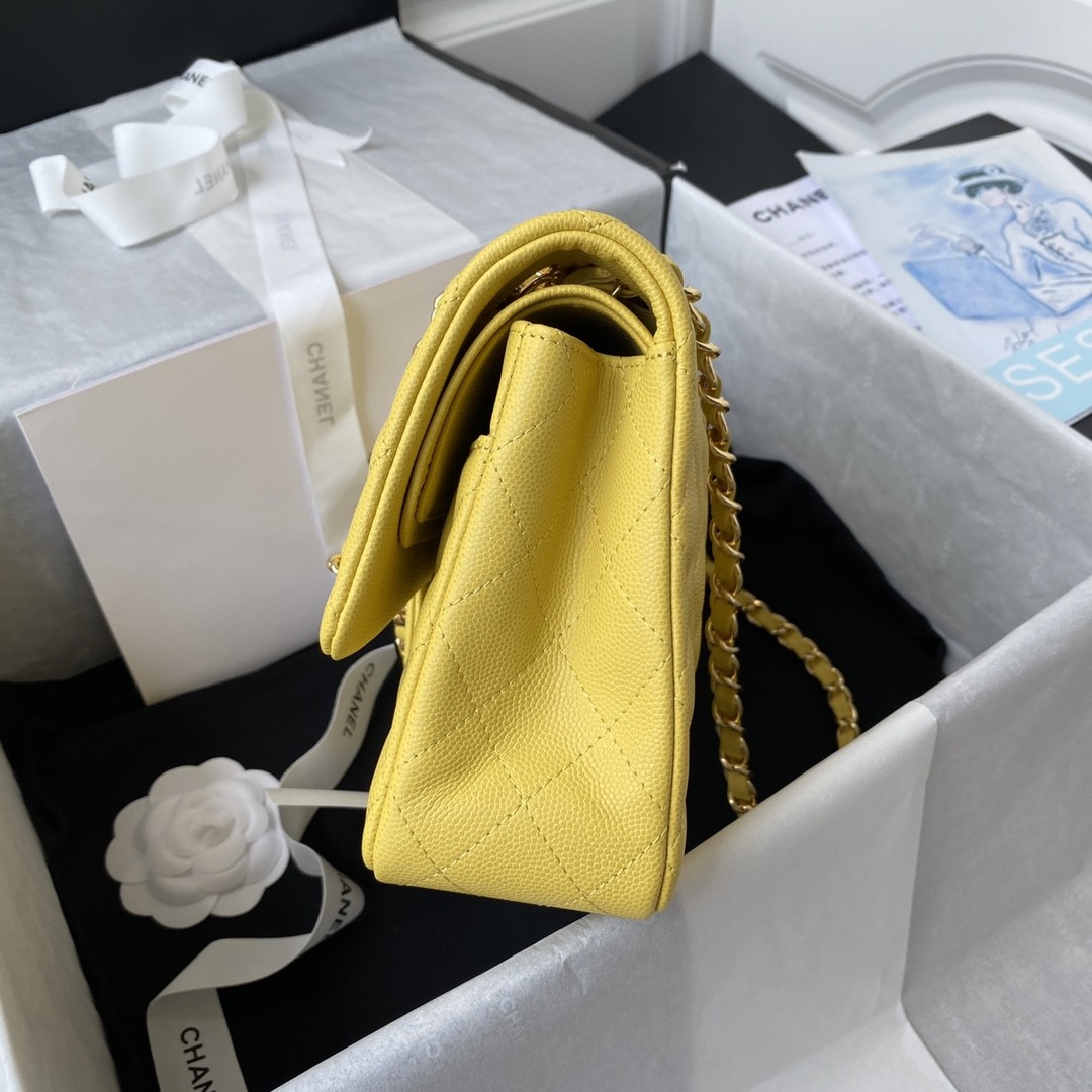 「#676」 Chane1 Classic Flap Bag Size: 15.5x25.5x6.5cm - Image 4