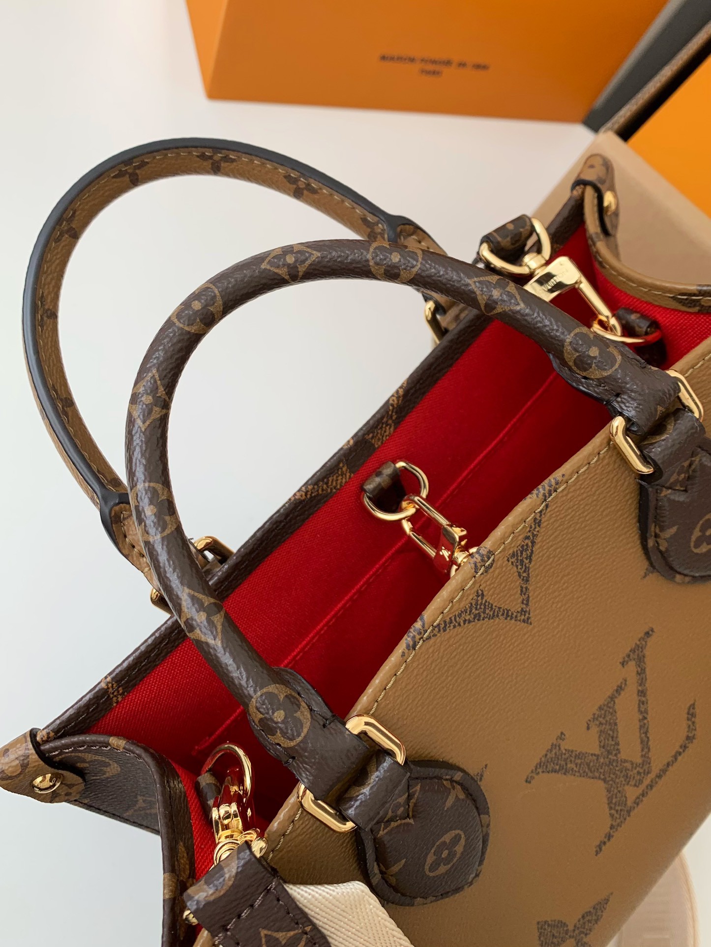 「#686」LOUIS VUITTON ON THE GO M46373 SIZE:25*19*11.5cm - Image 5