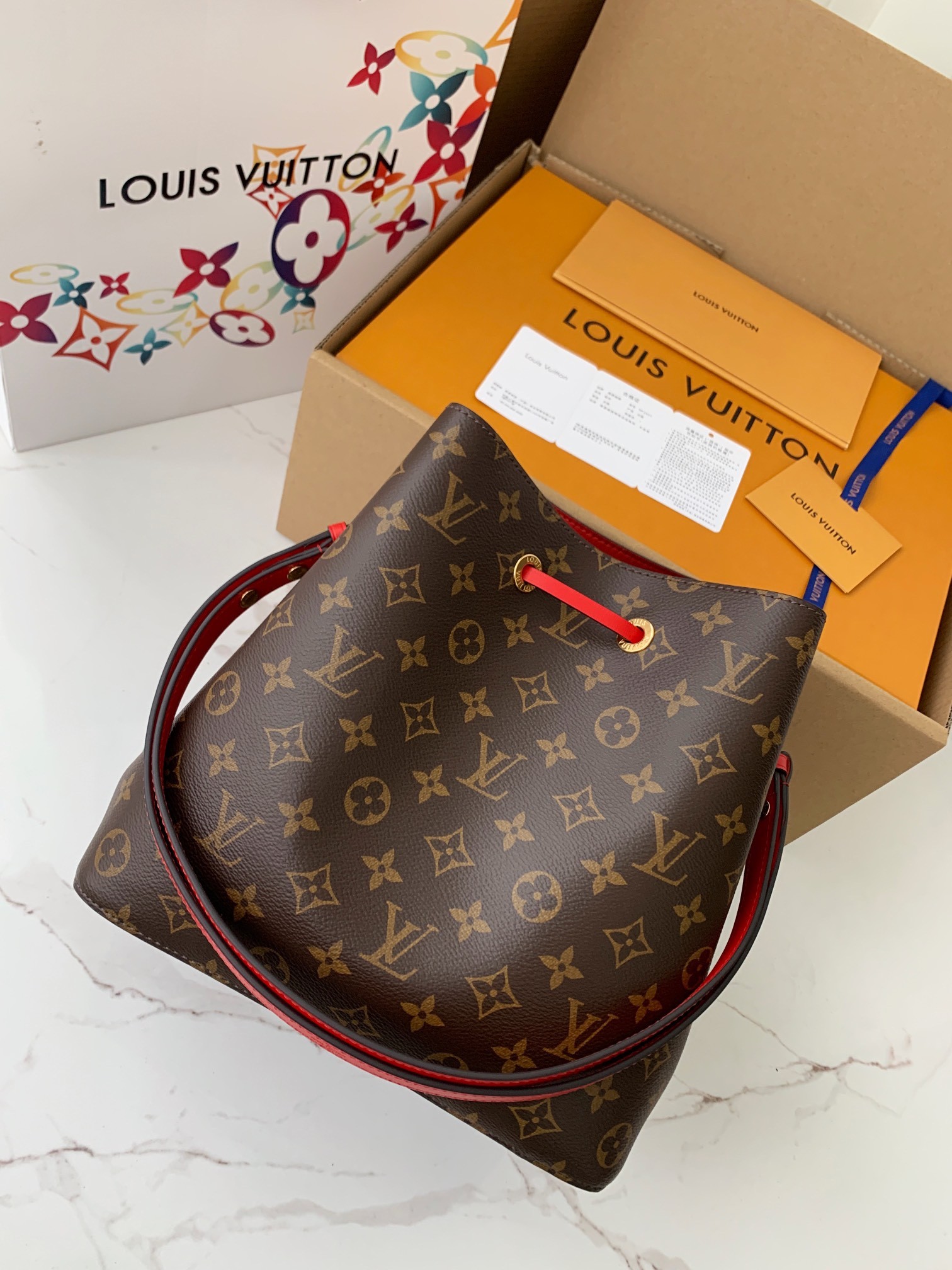 「#687」LOUIS VUITTON NÉONOÉ M44021 size:26*26*17.5 cm - Image 4