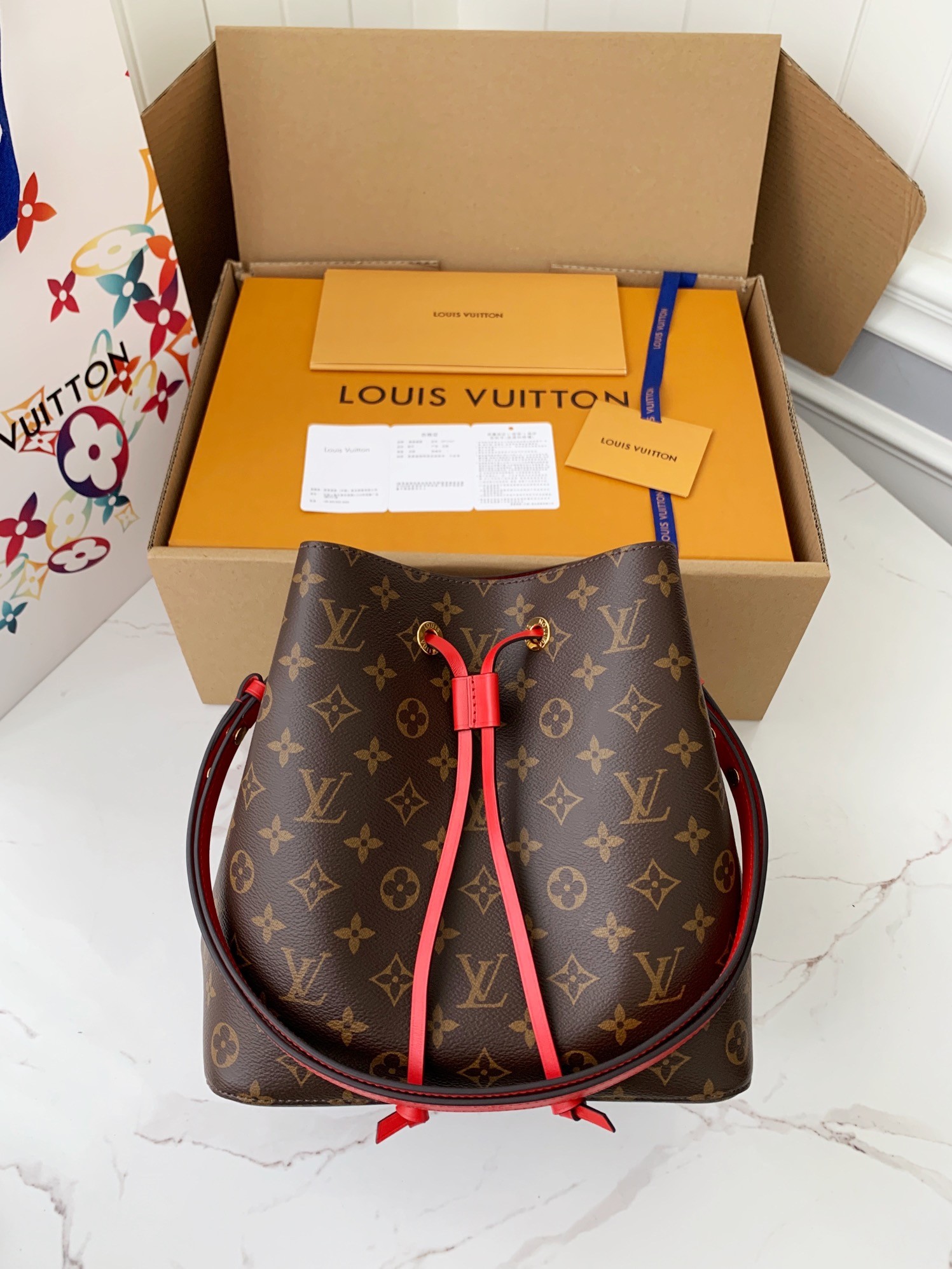 「#687」LOUIS VUITTON NÉONOÉ M44021 size:26*26*17.5 cm