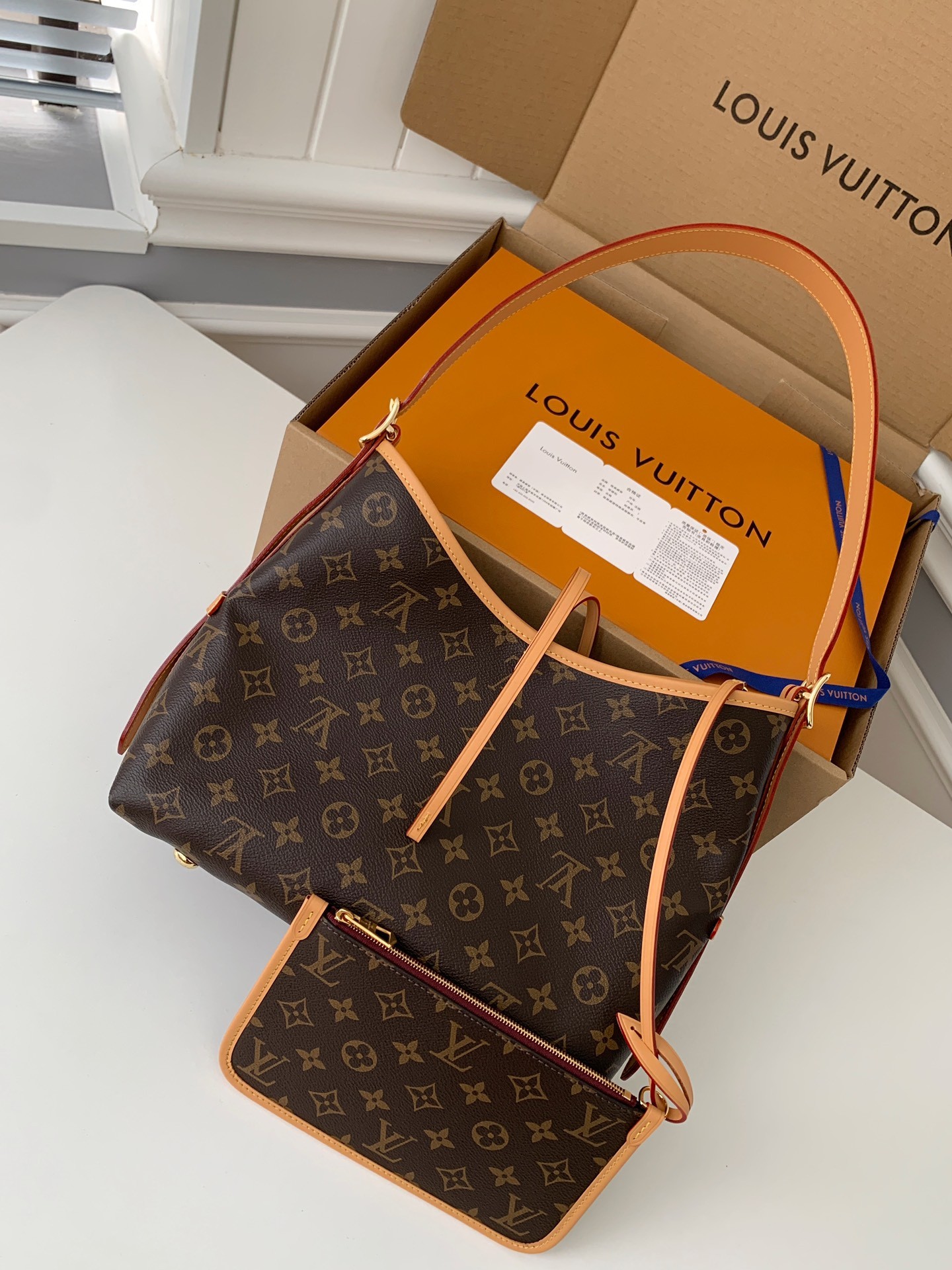 「#688」 Lovis Vuitton CARRYALL M46203 size:29*24*12cm - Image 2