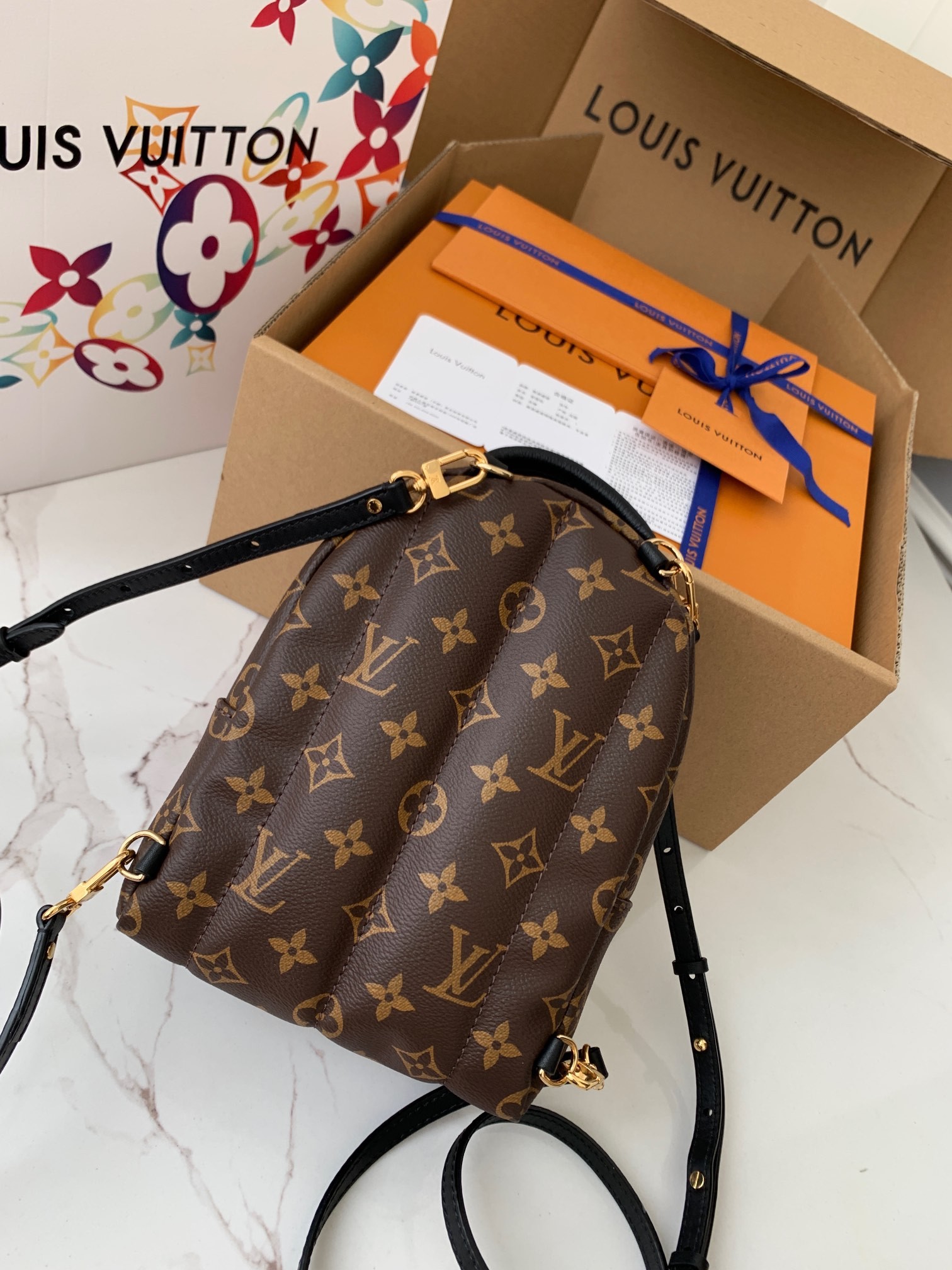 「#690」Louis Vuitton PALM SPRINGS M44873 size:17*22*10cm - Image 3