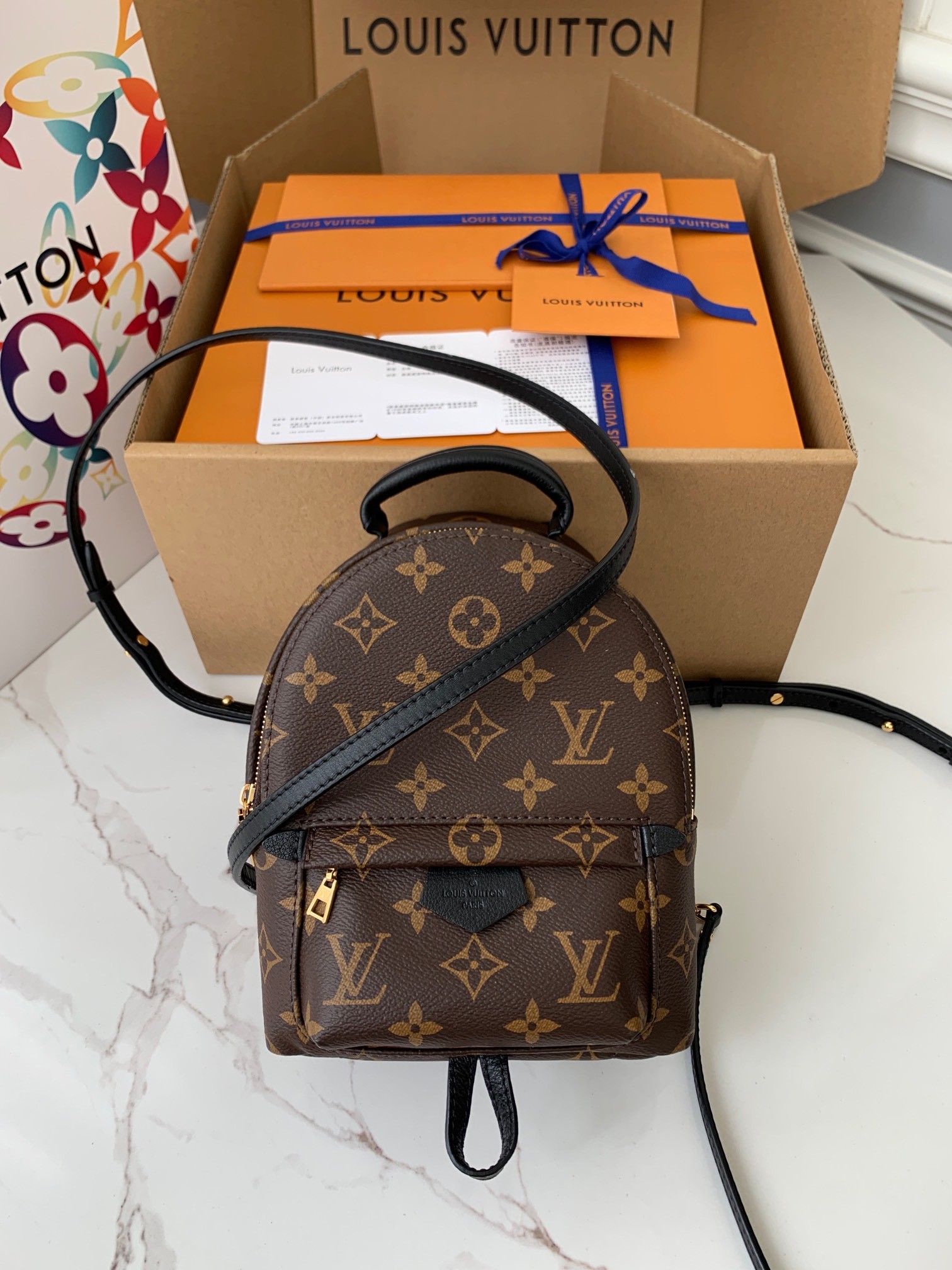 「#690」Louis Vuitton PALM SPRINGS M44873 size:17*22*10cm