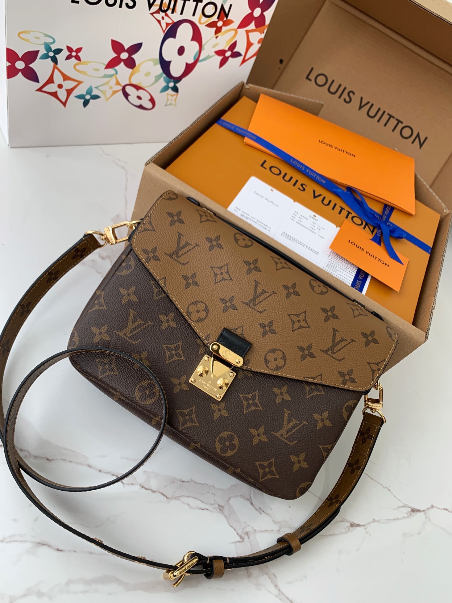 「#692」LOUIS VUITTON POCHETTE MÉTIS M44876 SIZE:25*19*7cm - Image 2