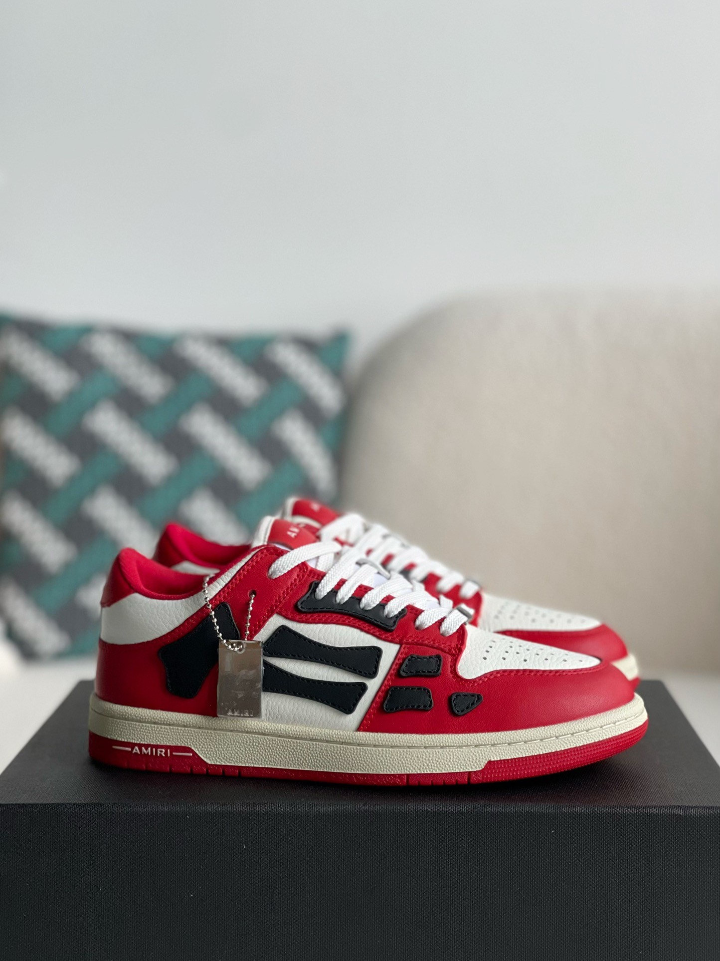 「#741」Amiri Skel-Top Low Sneakers - Image 2