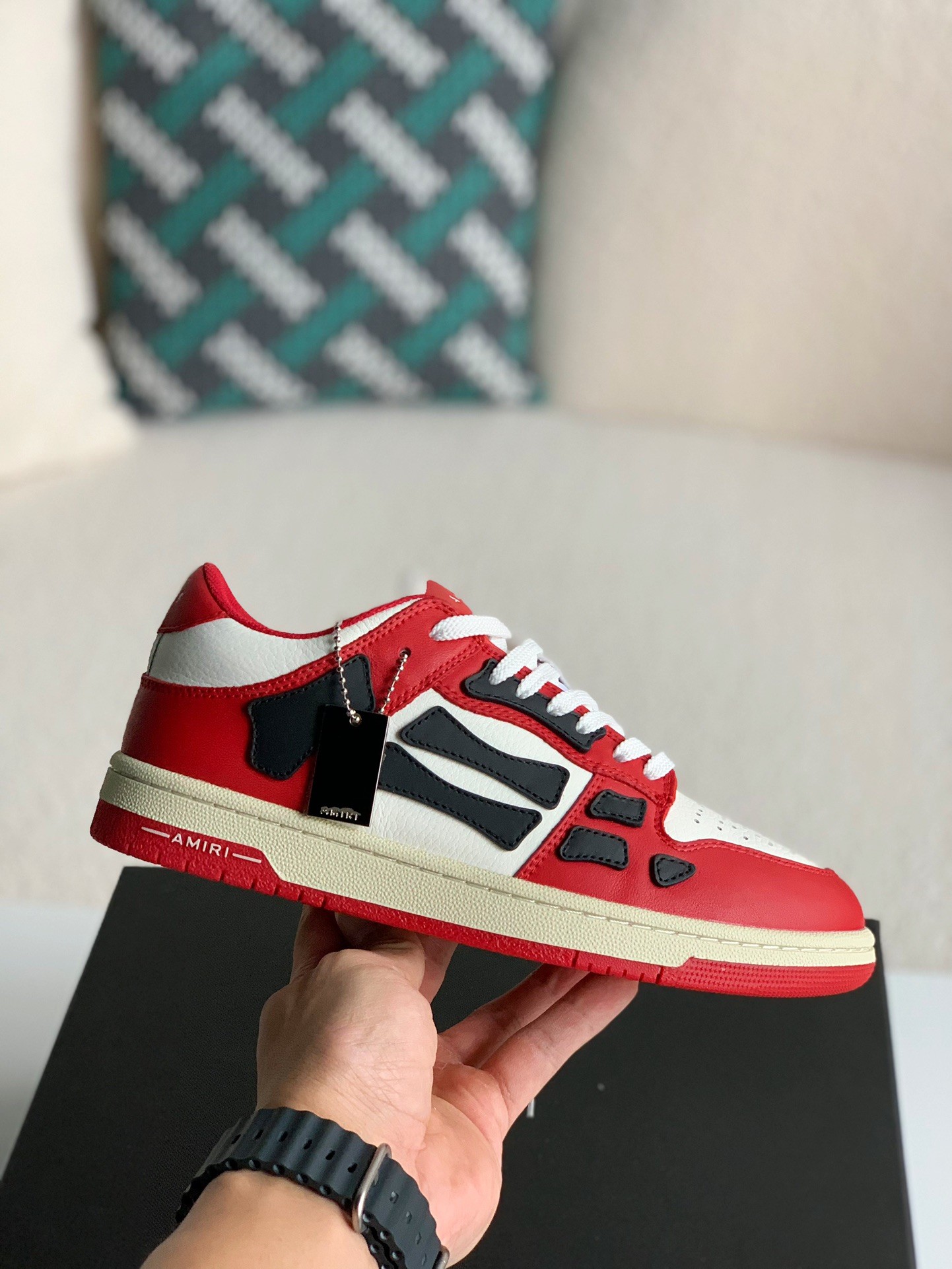 「#741」Amiri Skel-Top Low Sneakers - Image 3