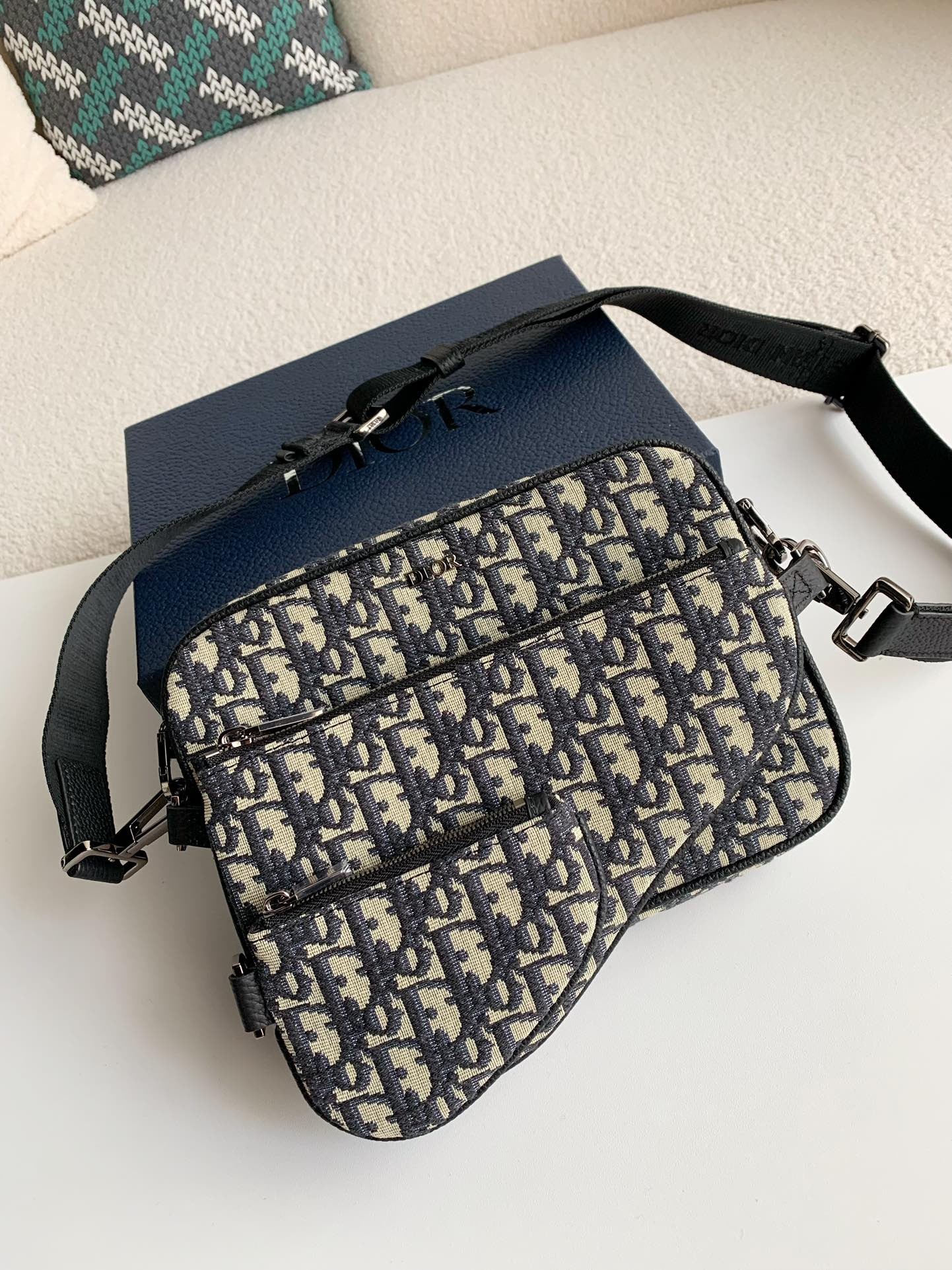 「#745」DIOR Oblique size:23*16.5*4.3cm - Image 2