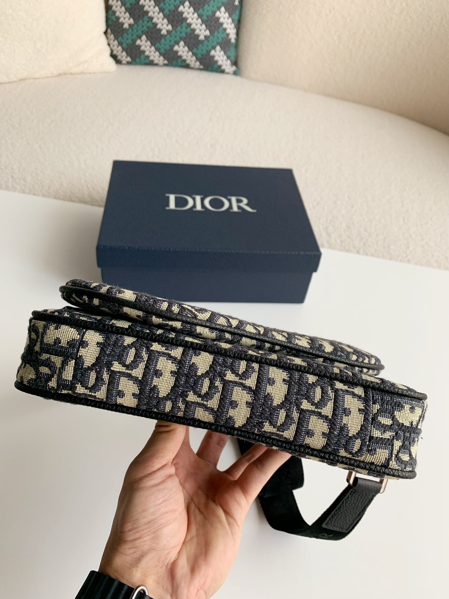 「#745」DIOR Oblique size:23*16.5*4.3cm - Image 5