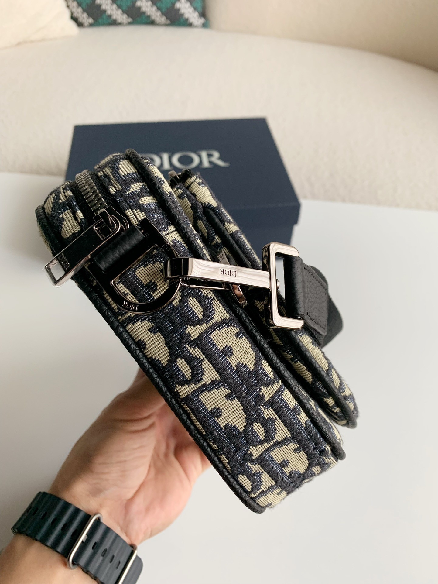 「#745」DIOR Oblique size:23*16.5*4.3cm - Image 4