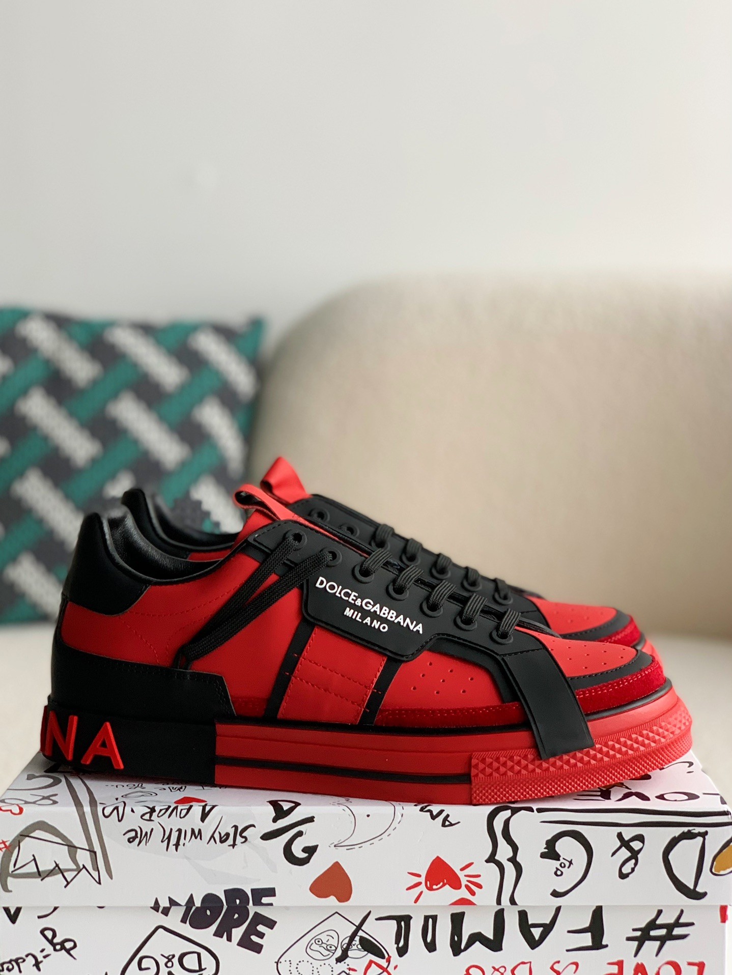 「#750」Dolce&Gabbana Sneakers - Image 2