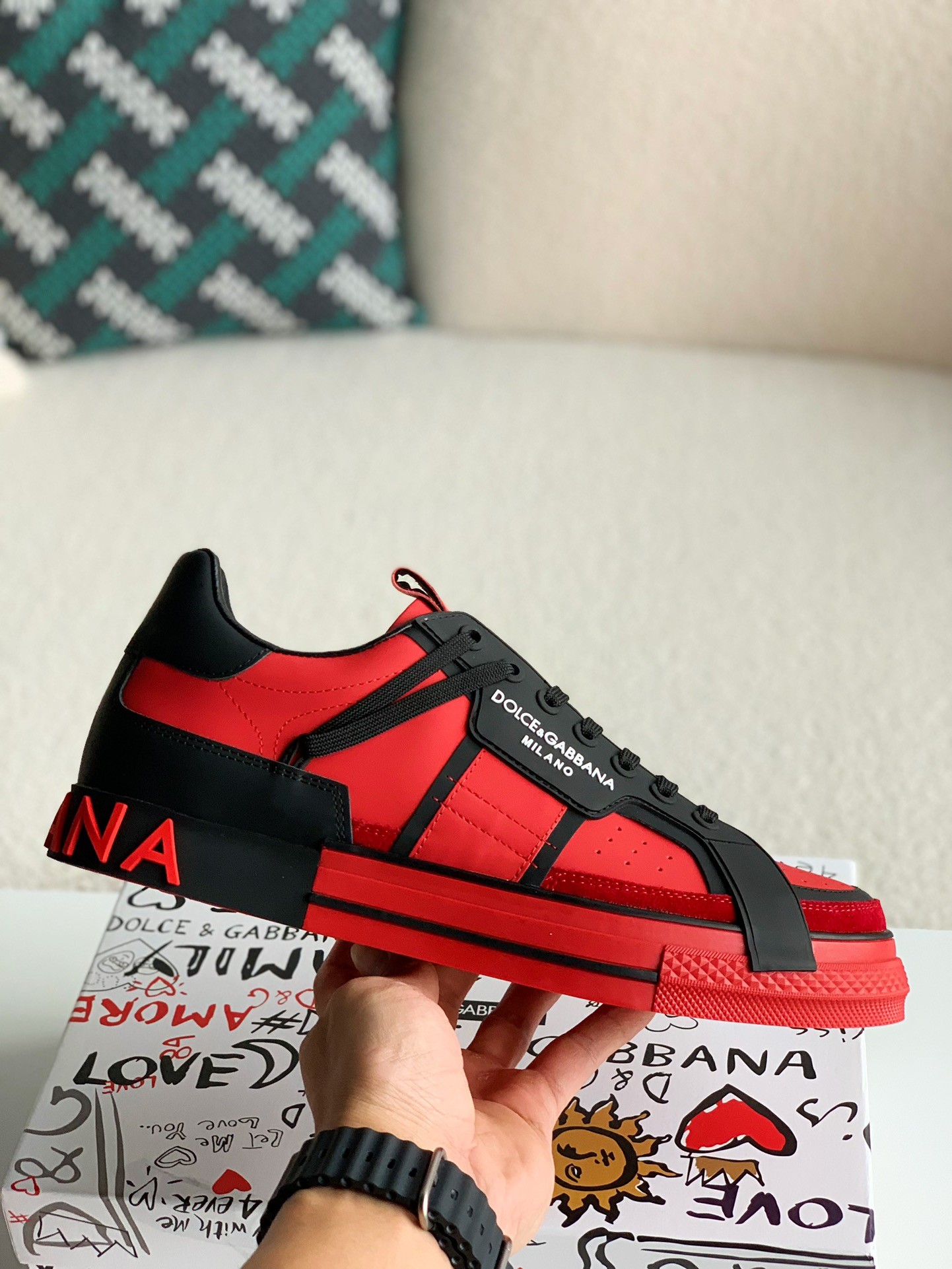 「#750」Dolce&Gabbana Sneakers - Image 4