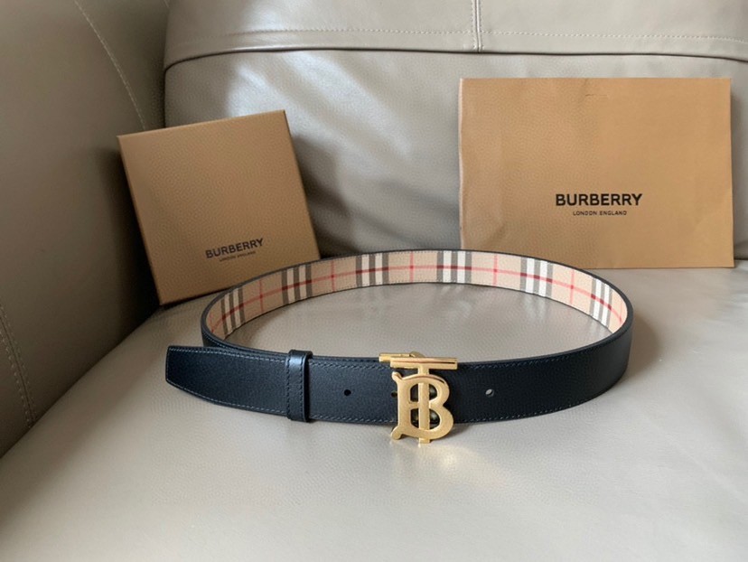 「#757」Burberry belt - Image 2