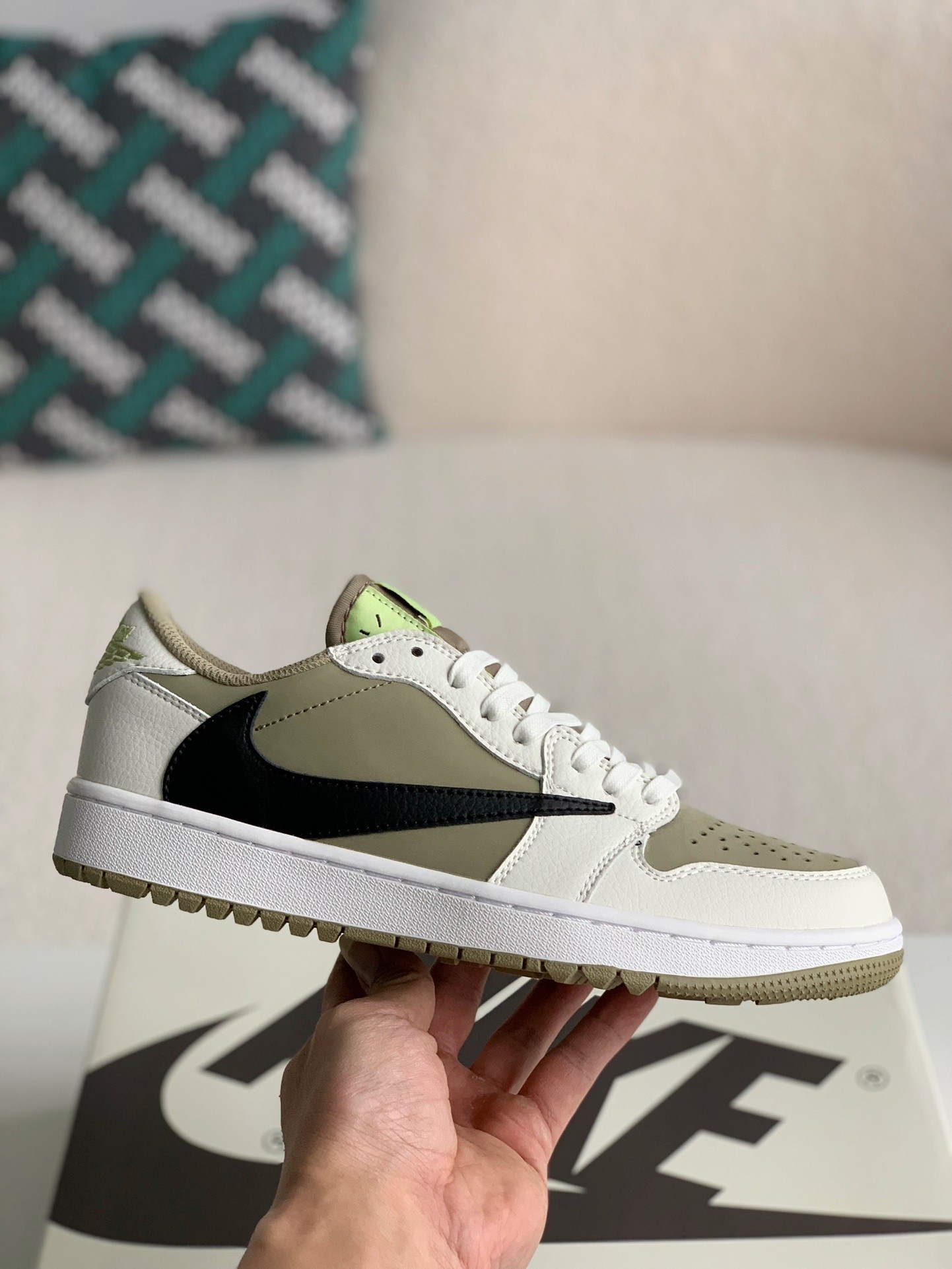 「#758」Travis Scott × Jordan Air Jordan 1 Low Golf - Image 3