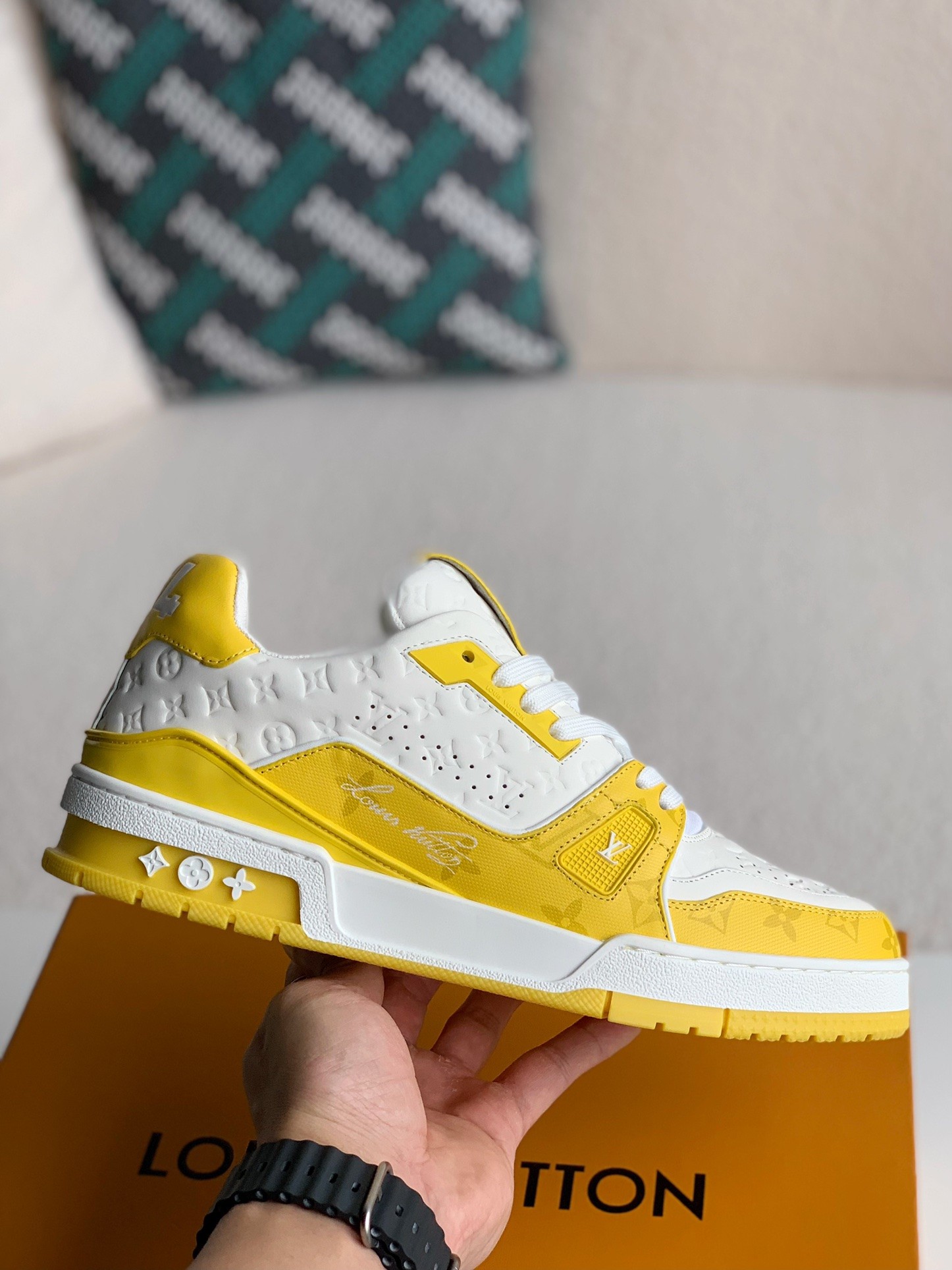 「#759」LOUIS VUITTON TRAINER Sneakers - Image 3