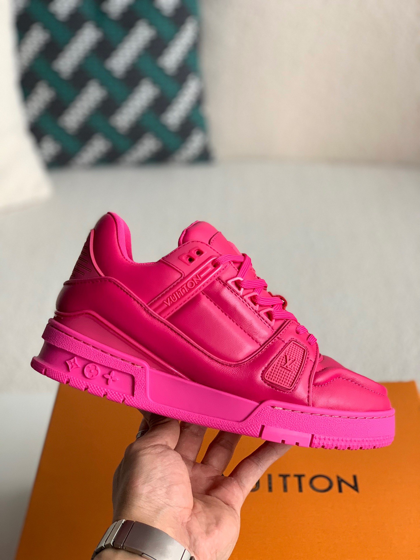 「#781」LOUIS VUITTON Trainer Sneaker - Image 3