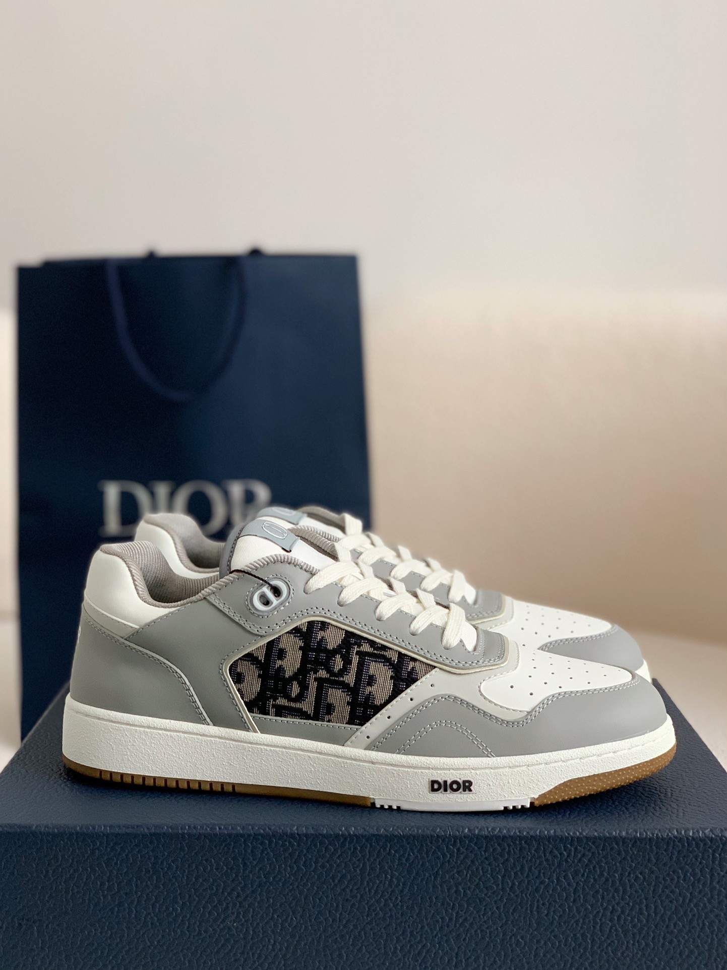 「#785」DIOR B27 Oblique Sneakers - Image 2