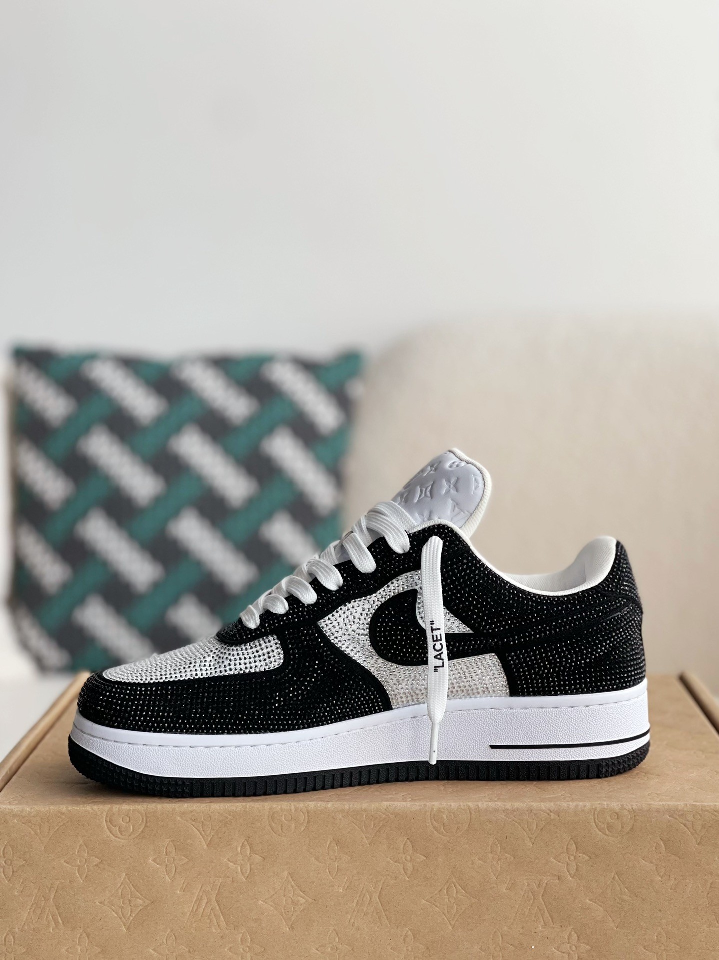 「#799」LOUIS VUITTON × Nike Air Force 1 low - Image 4
