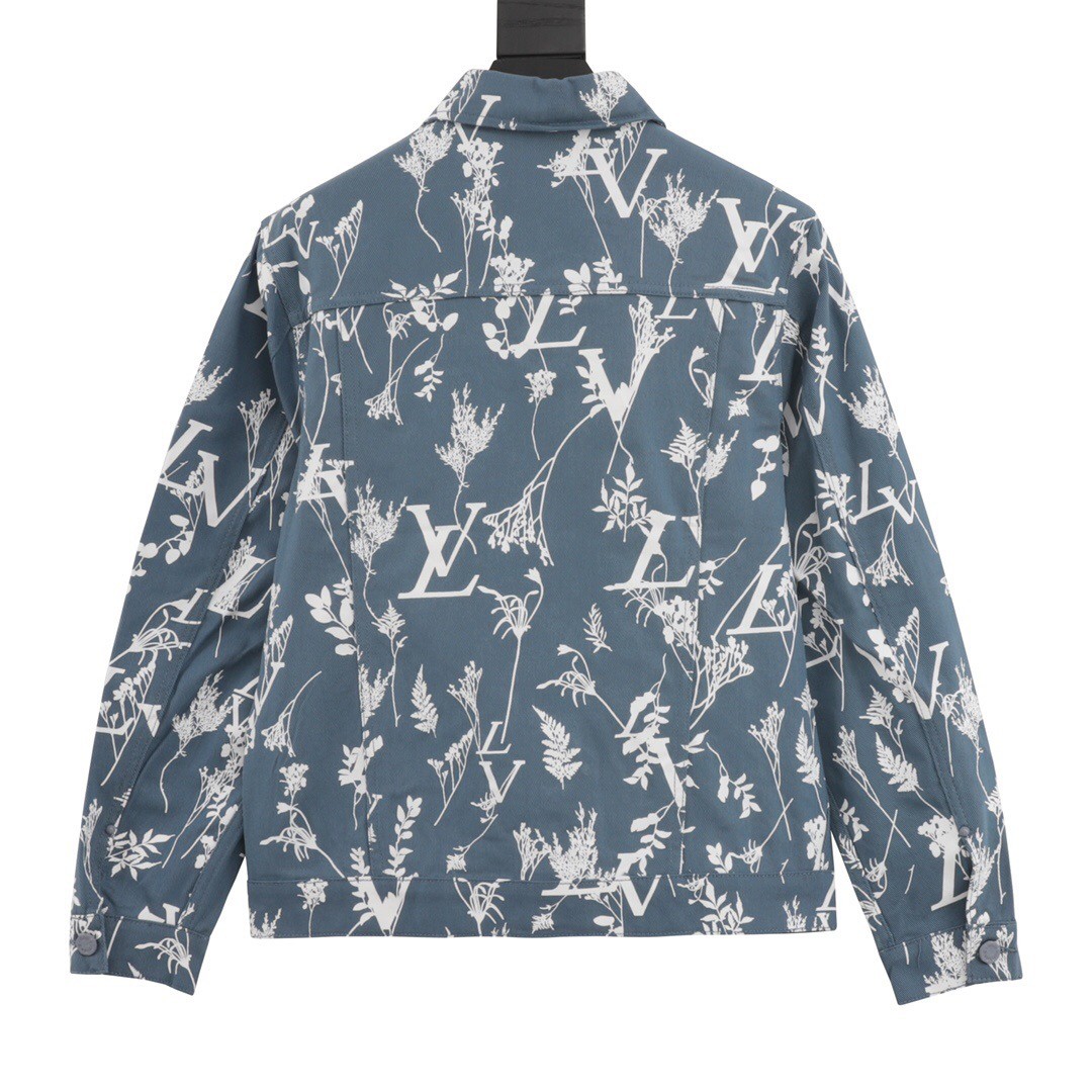 「#806」LOUIS VUITTON FLOWER jacket - Image 2