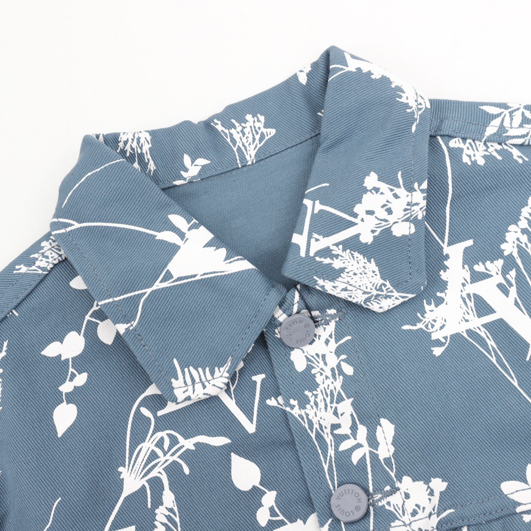「#806」LOUIS VUITTON FLOWER jacket - Image 3