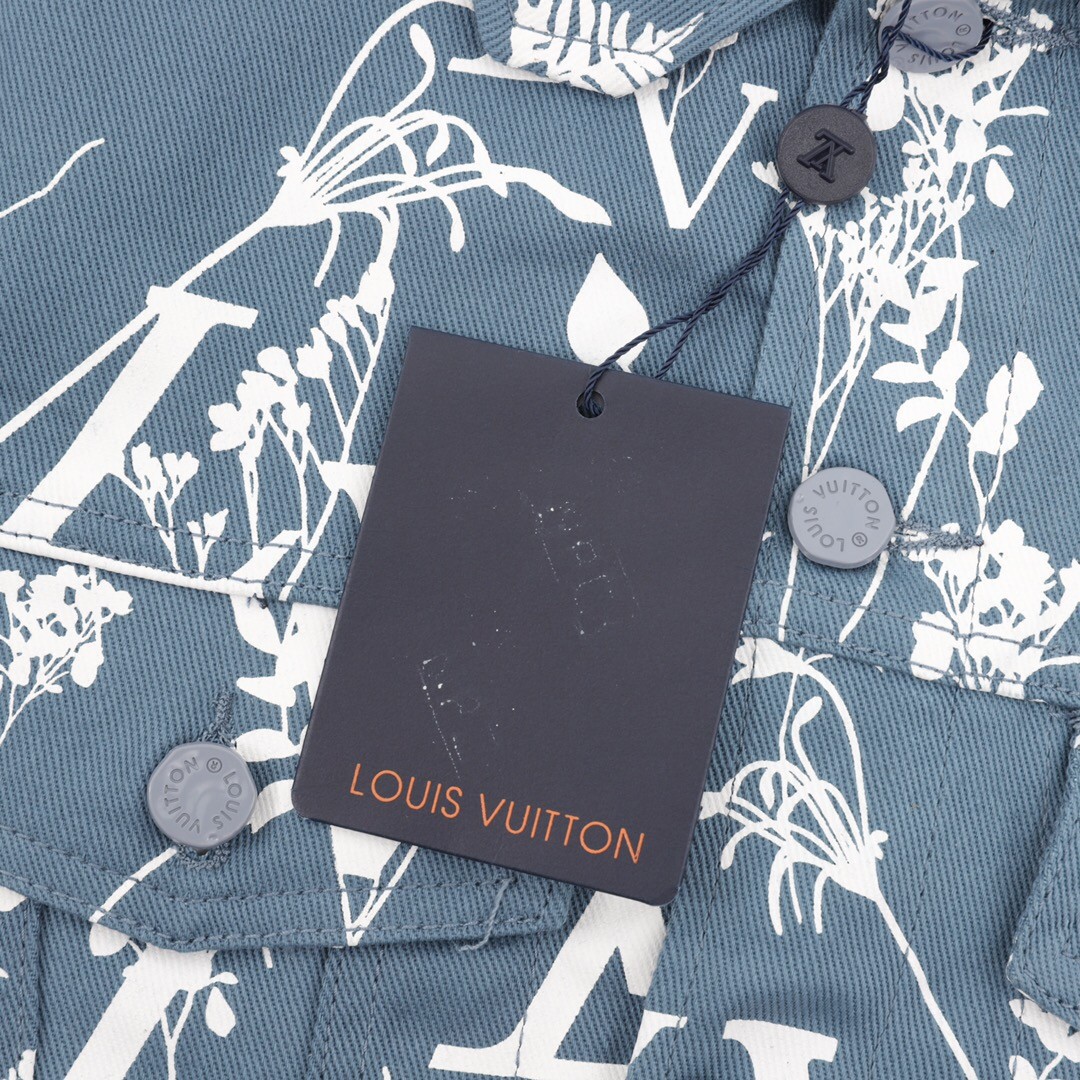 「#806」LOUIS VUITTON FLOWER jacket - Image 5