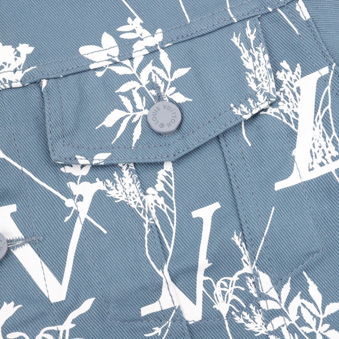 「#806」LOUIS VUITTON FLOWER jacket - Image 4