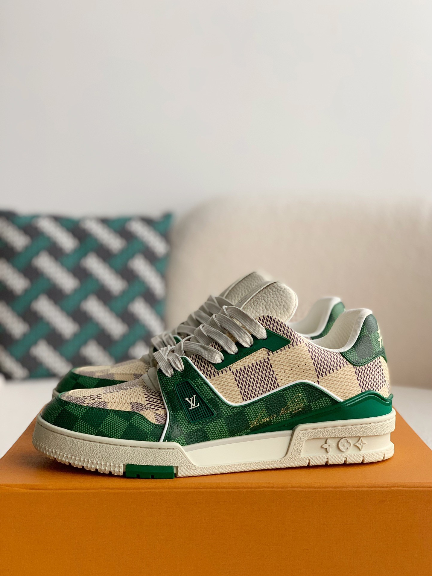 「#853」LOUIS VUITTON TRAINER SNEAKERS