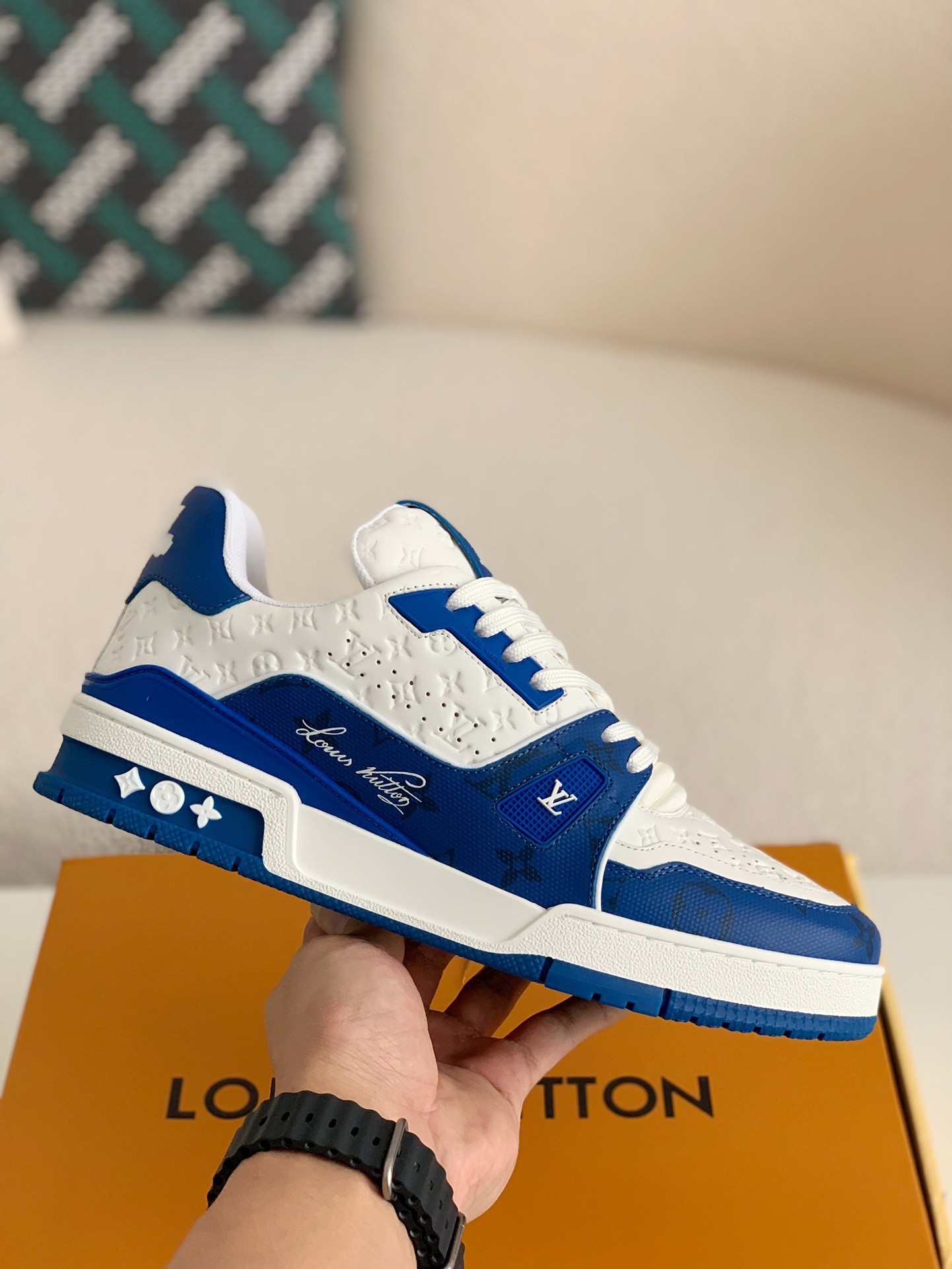 「#864」LOUIS VUITTON TRAINER Sneakers Top quality - Image 3