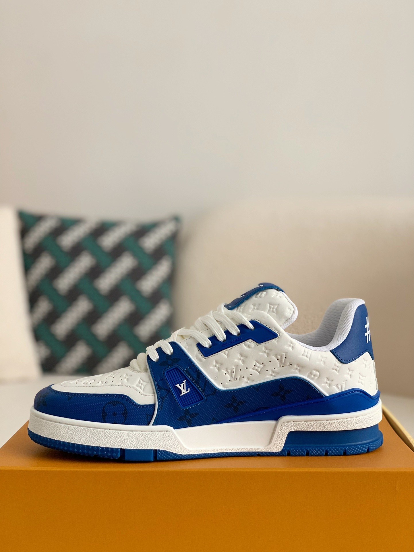 「#864」LOUIS VUITTON TRAINER Sneakers Top quality - Image 4