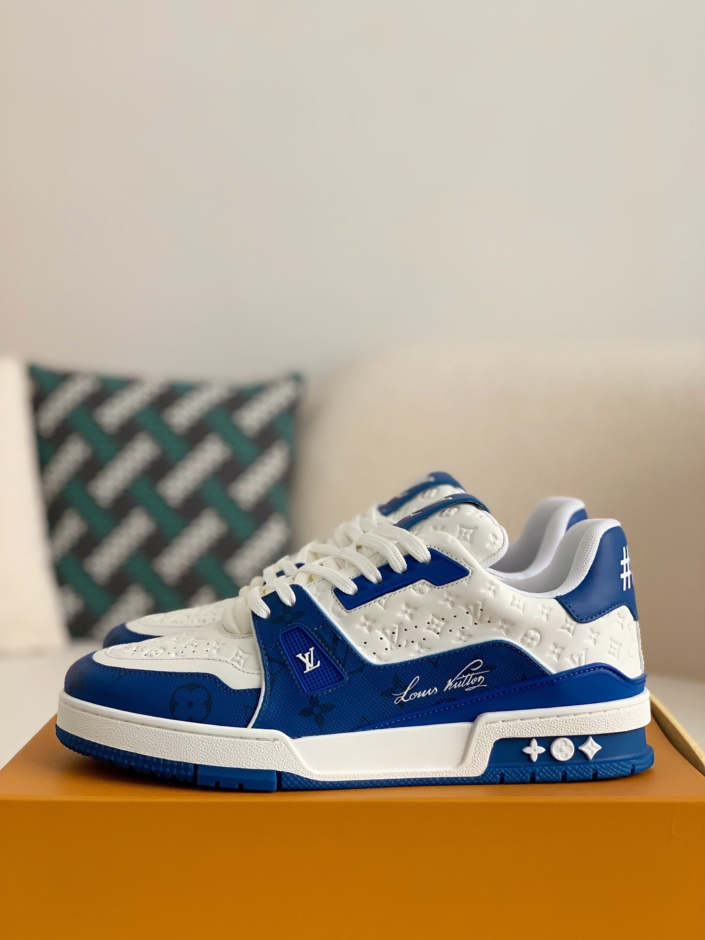 「#864」LOUIS VUITTON TRAINER Sneakers Top quality